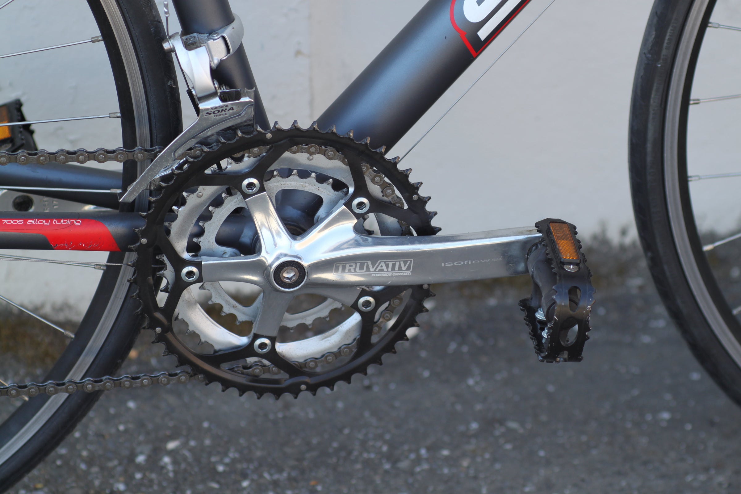 Scott Speedster S50 Road Bike with Carbon Fork - Lightweight gray