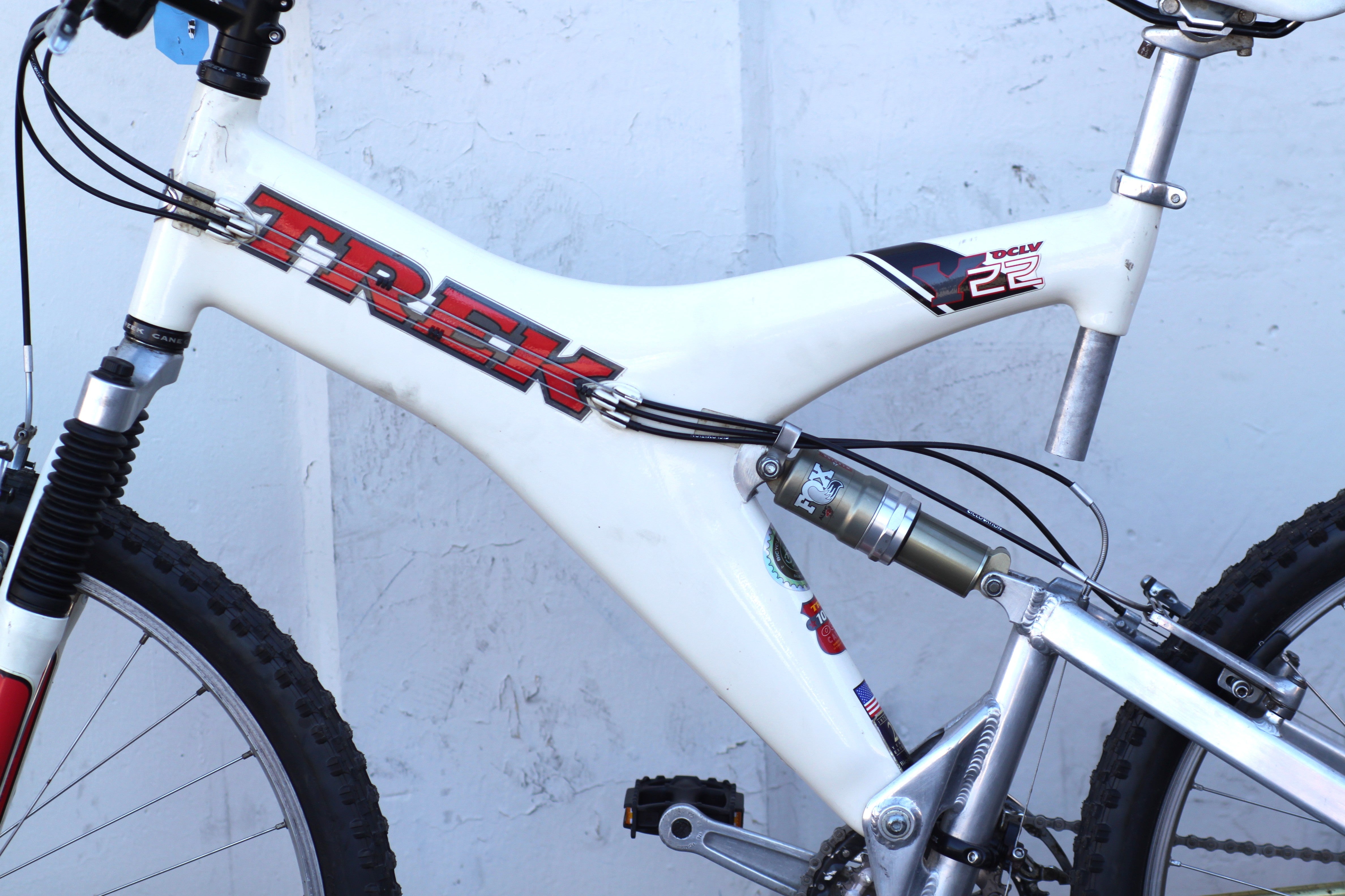 Trek Y22 Carbon Vintage Full Suspension MTB with RockShox Judy XC
