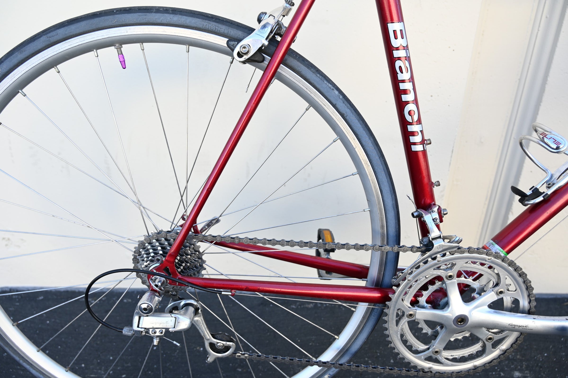 Bianchi Eros Dedacciai Steel Vintage Road Bike with Campagnolo