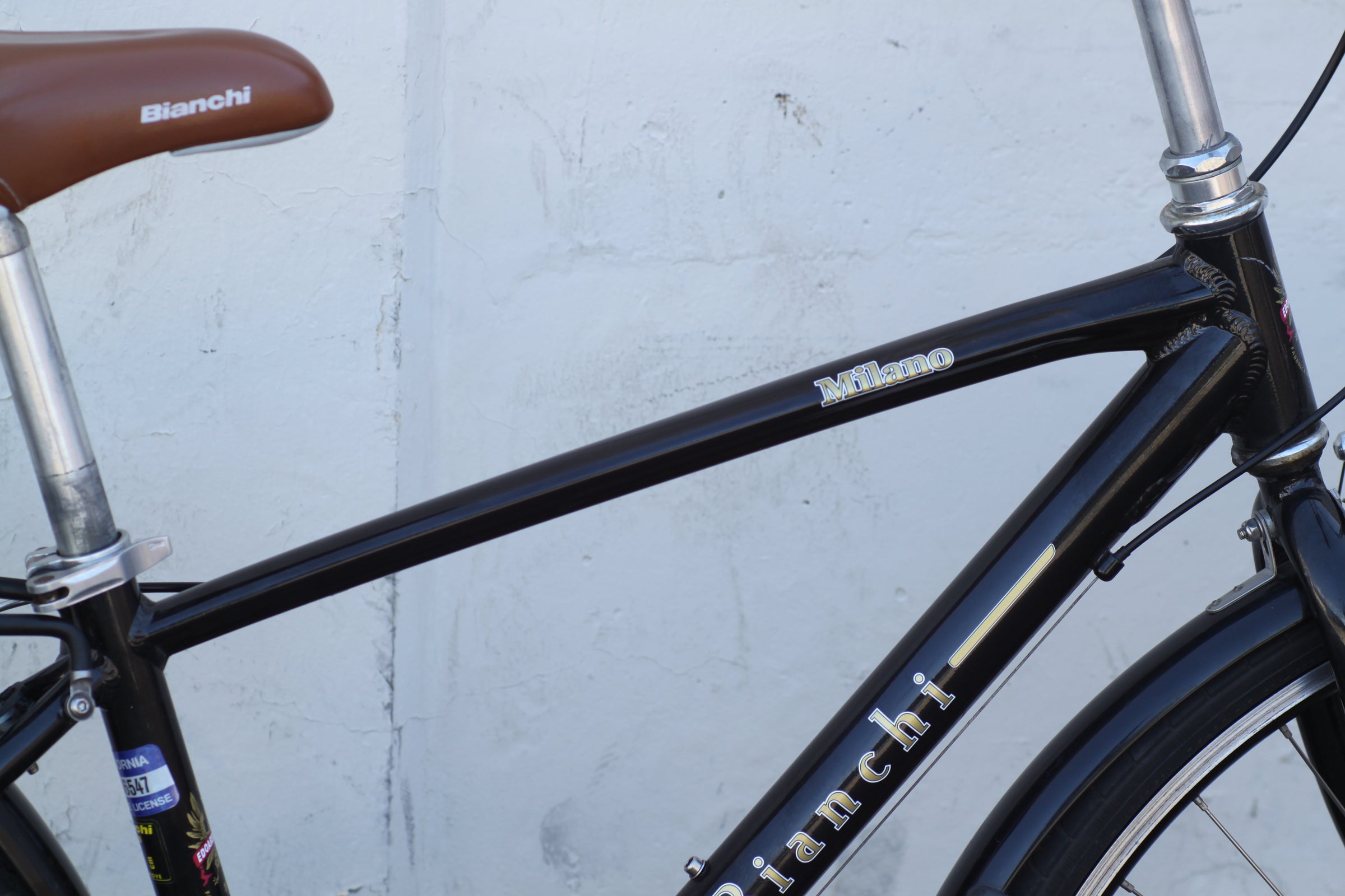 Bianchi Milano Cafe Cruiser City Townie Bike with Rear Rack, 8