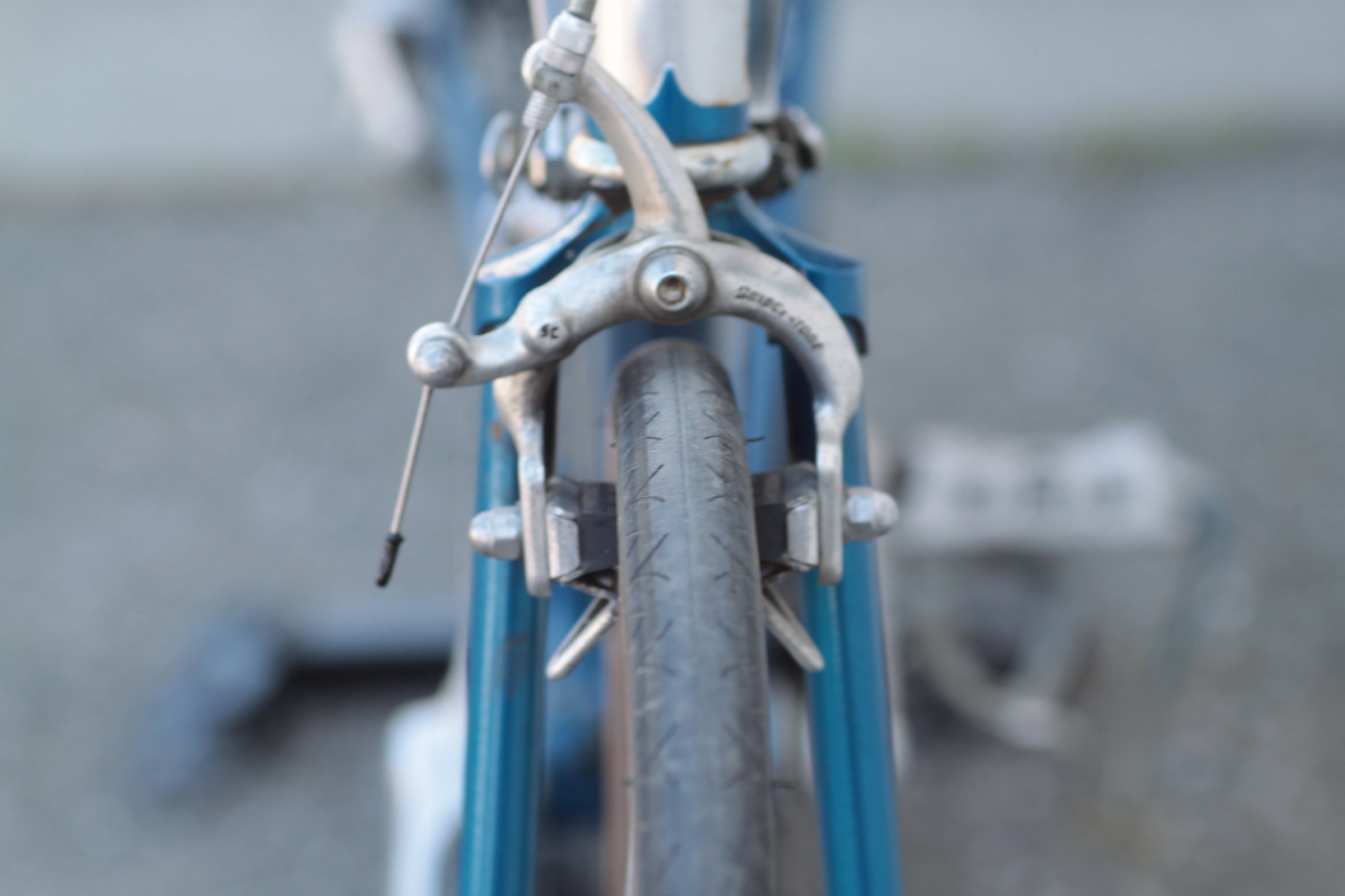 Bridgestone 500 Vintage Lugged Steel Road Bike blue 57cm
