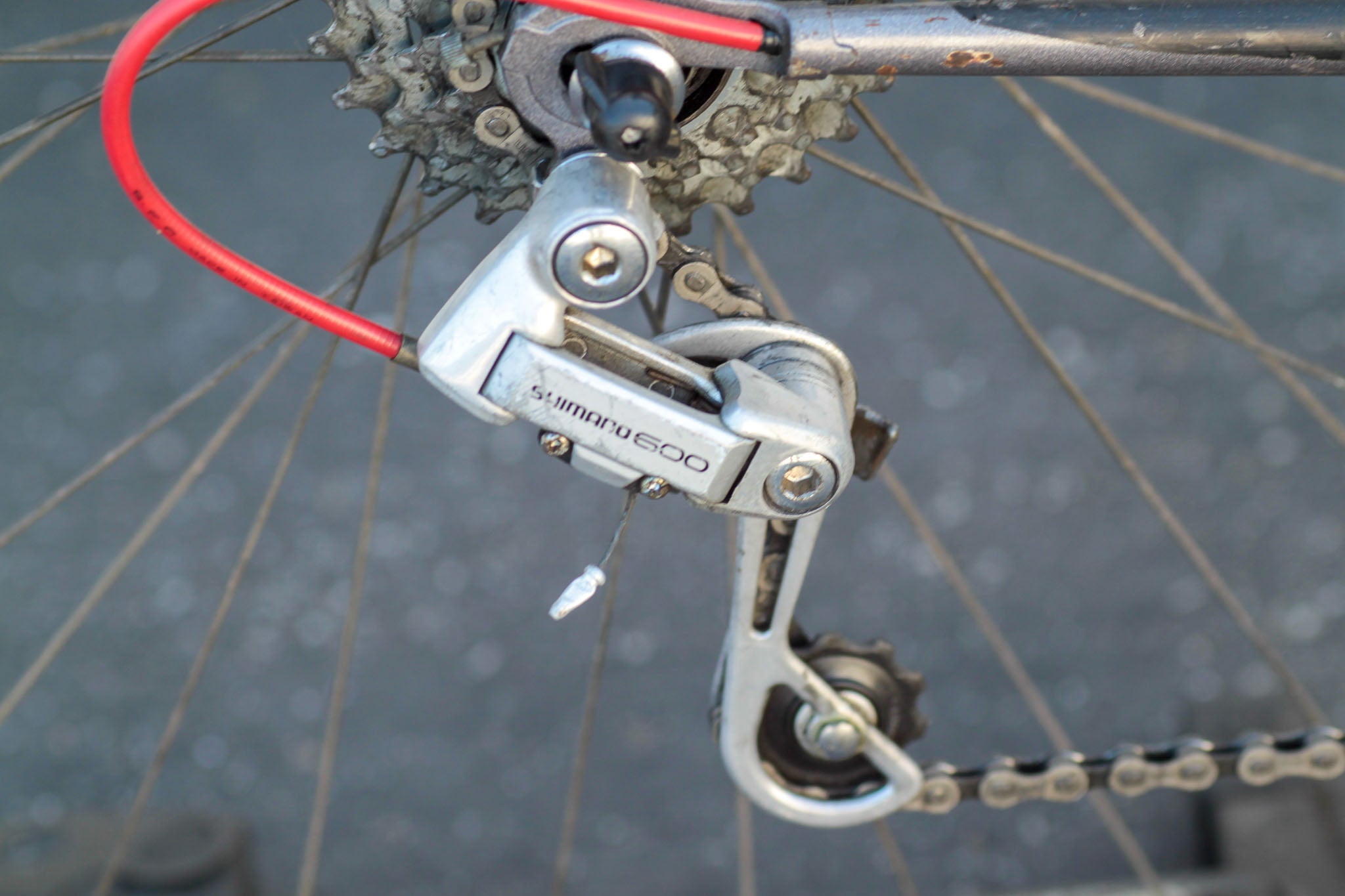 Trek 500 Series Vintage Lugged Steel Road Bike gray - ZIGJ | Used
