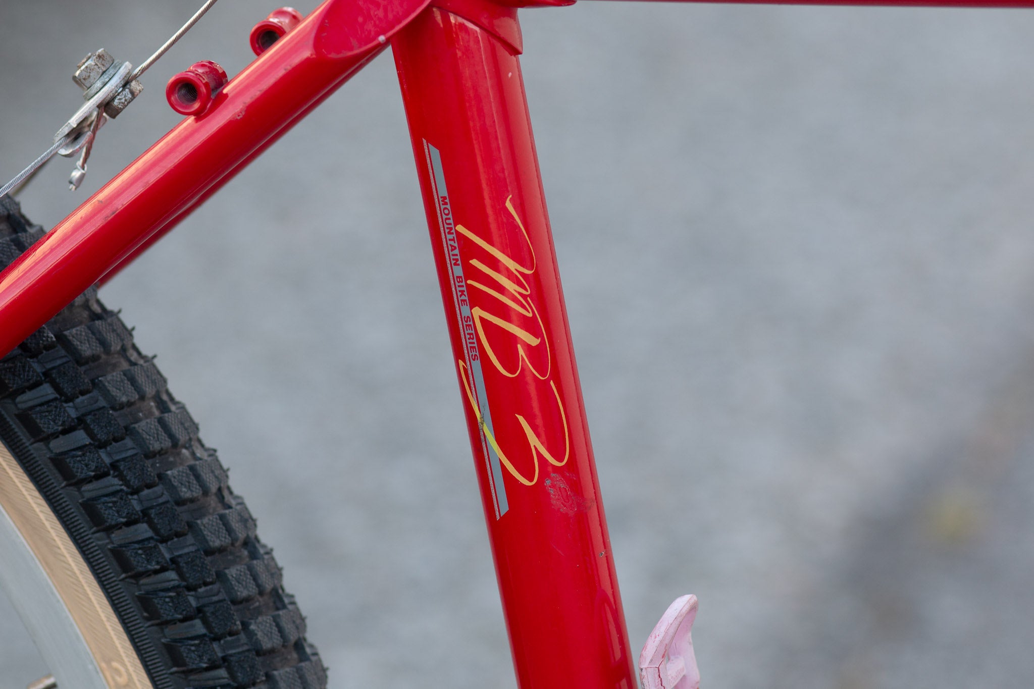 Bridgestone MB3 Comp Vintage Lugged Steel Mountain Bike red - FCIK