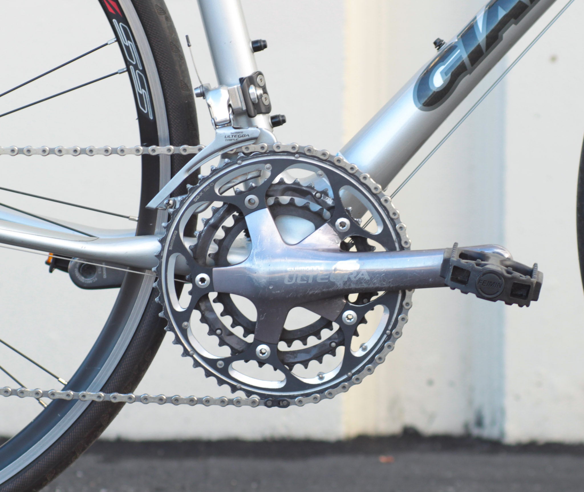 Giant OCR C3 Carbon Road Bike with Shimano Ultegra S silver - JJVJ 