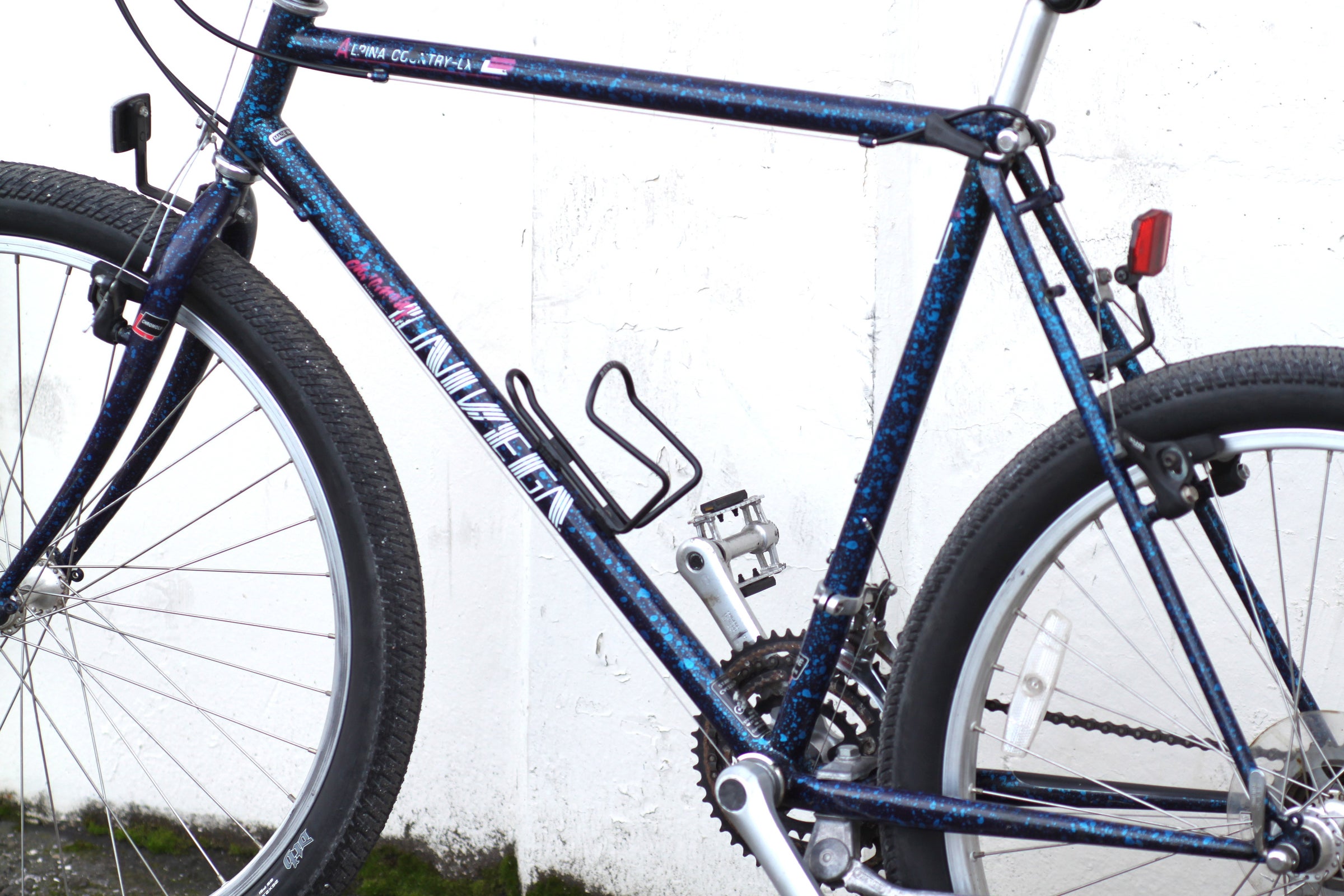 Univega Alpina Country-LX Tange Steel - New Maxxis DTH Tires blue