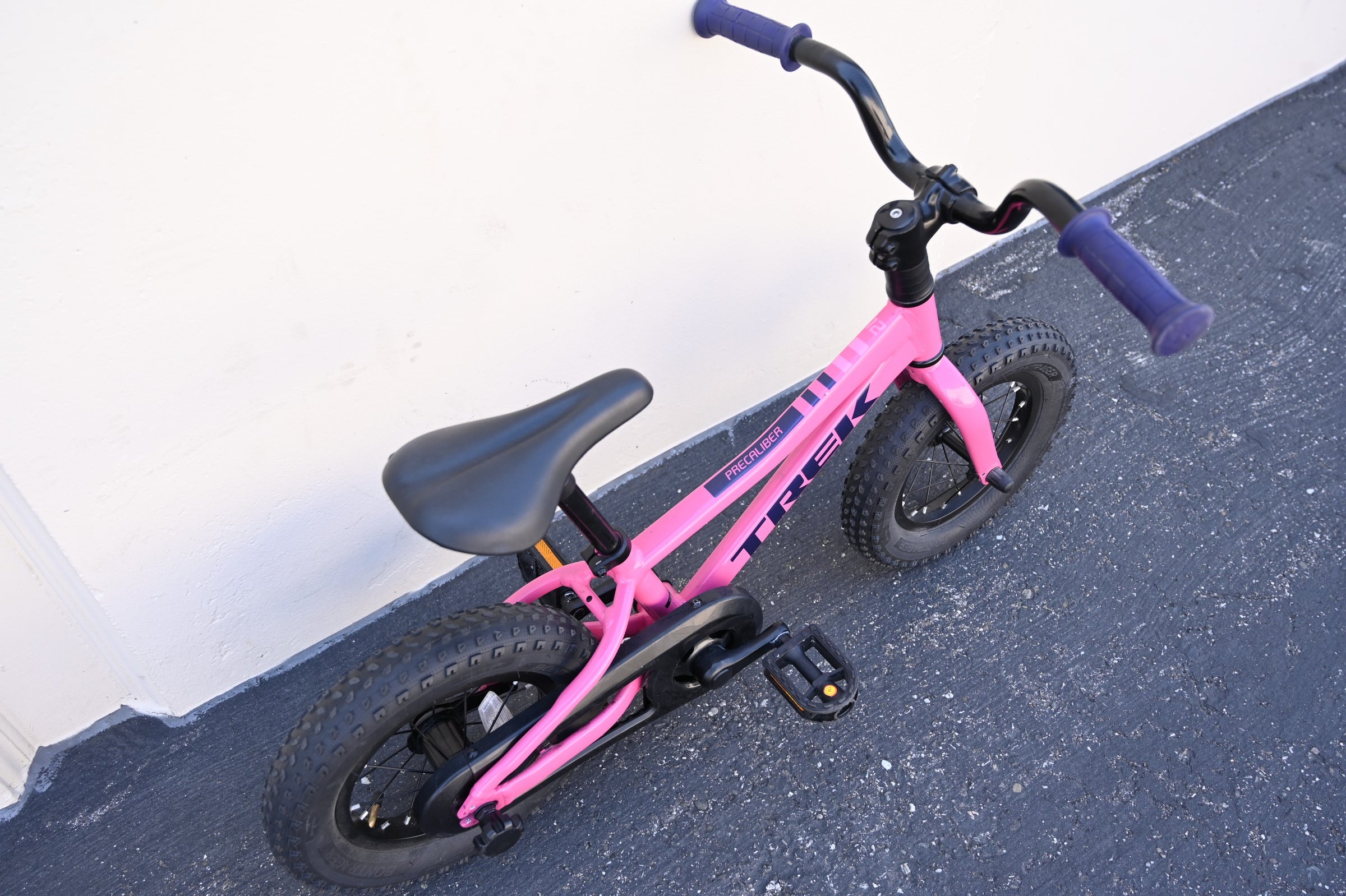 Trek Precaliber 12 Coaster Girl's Bike with 12 Wheels, Wide Tires