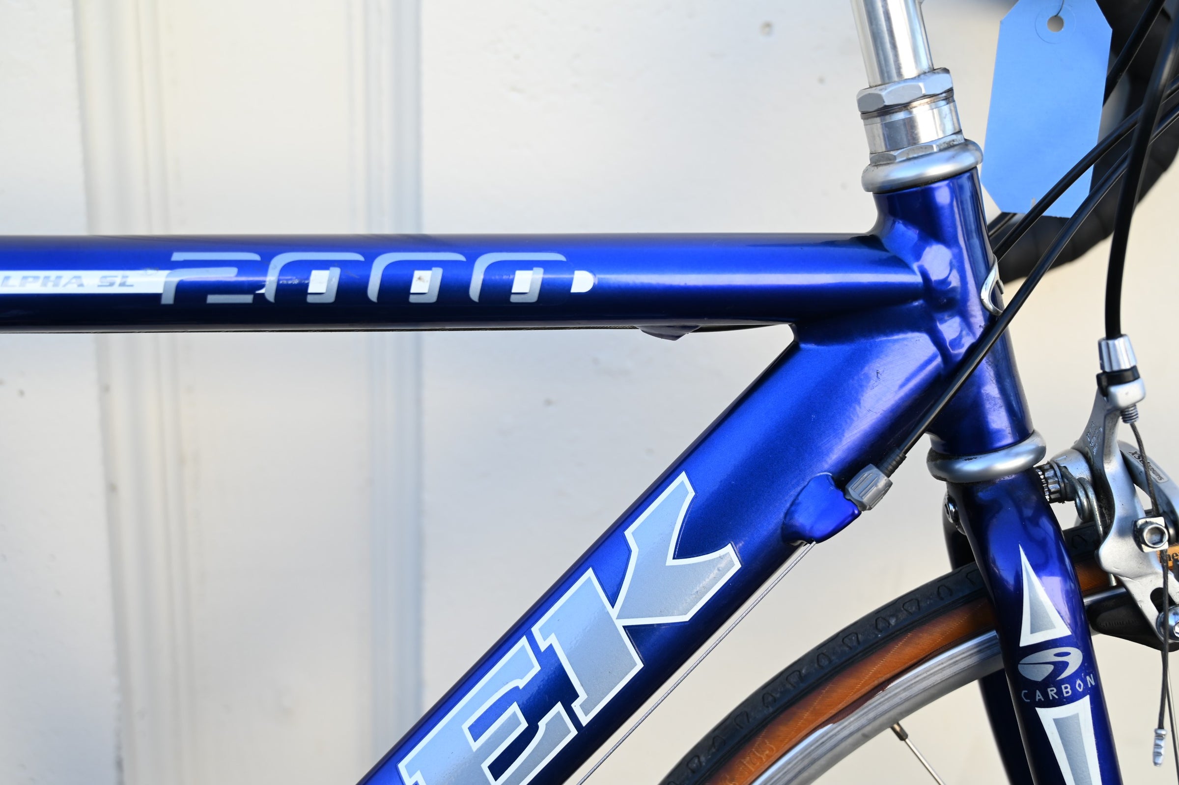 Trek 2000 Alpha SL Road Bike - 650c Wheels, Carbon Fork blue