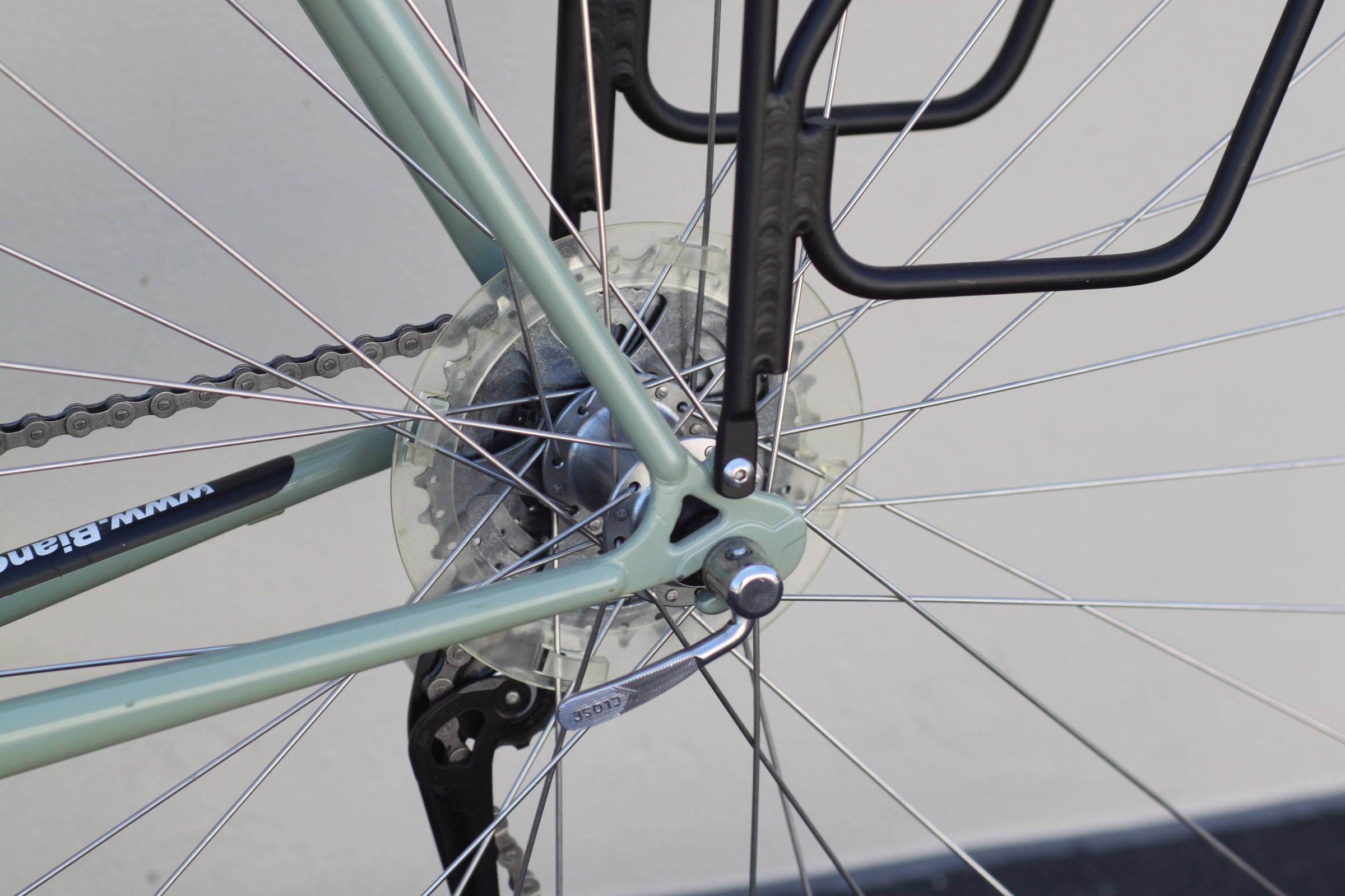 Bianchi Volpe Gravel, Touring, Commuter Bike with Rear Rack, Mint