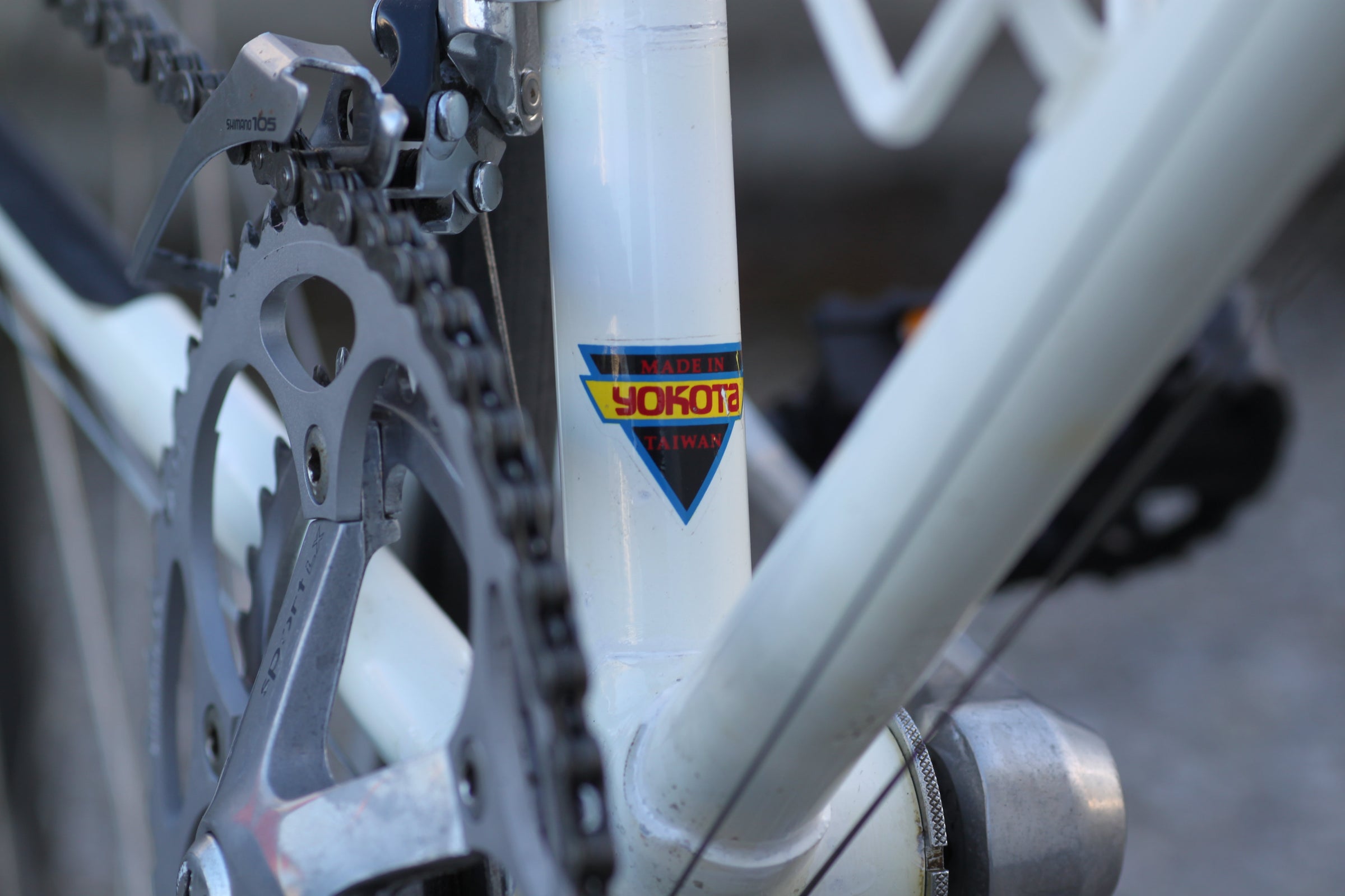 Yokota Legend Lugged Tange Steel Road Bike from 1989 - Rare