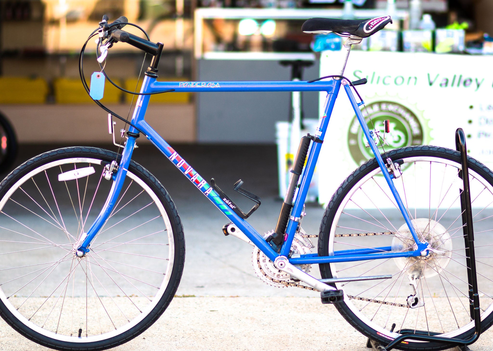 Novara Ponderosa Fillet Brazed Tange Mountain Bike Large Blue