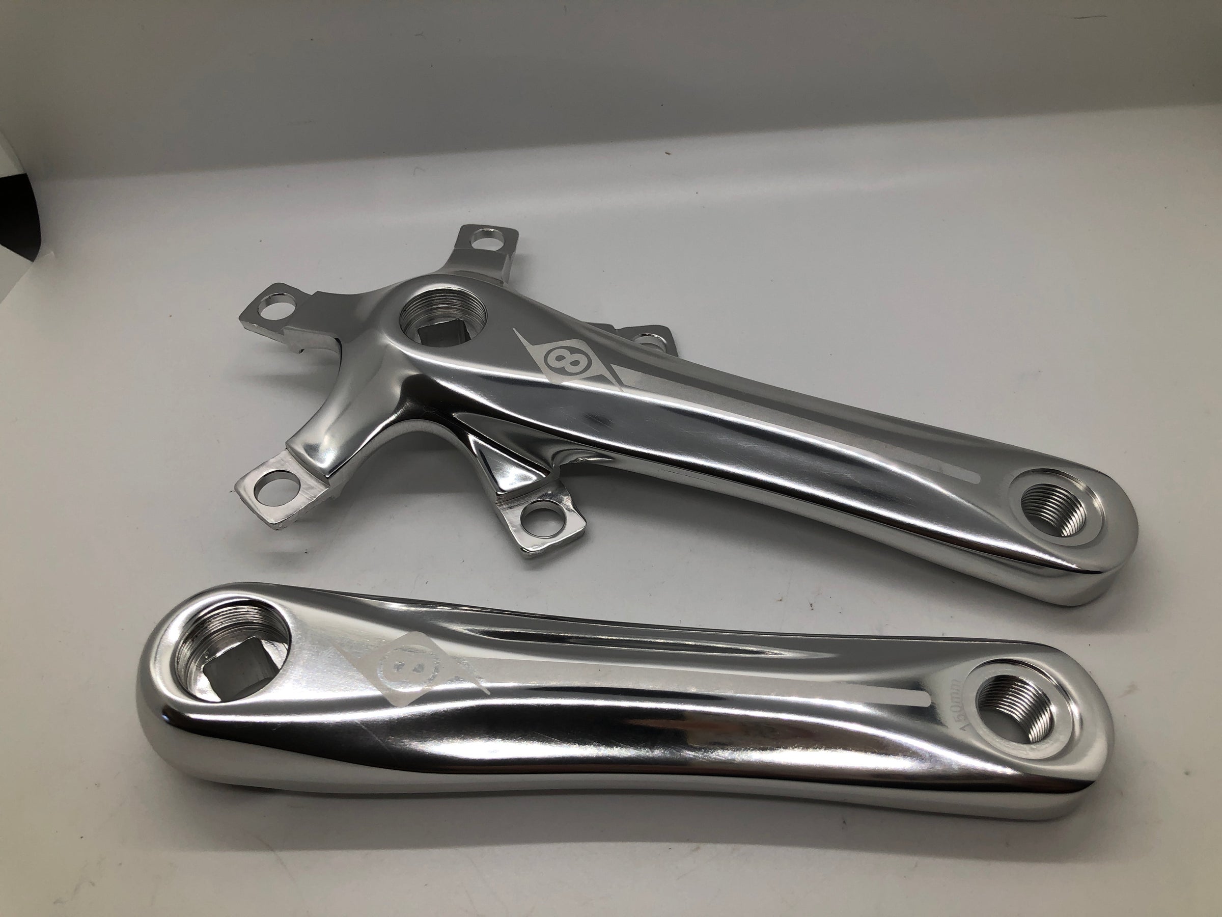 Origin 8 Crank Set 150mm length 110 BCD Silver | Used Bikes for