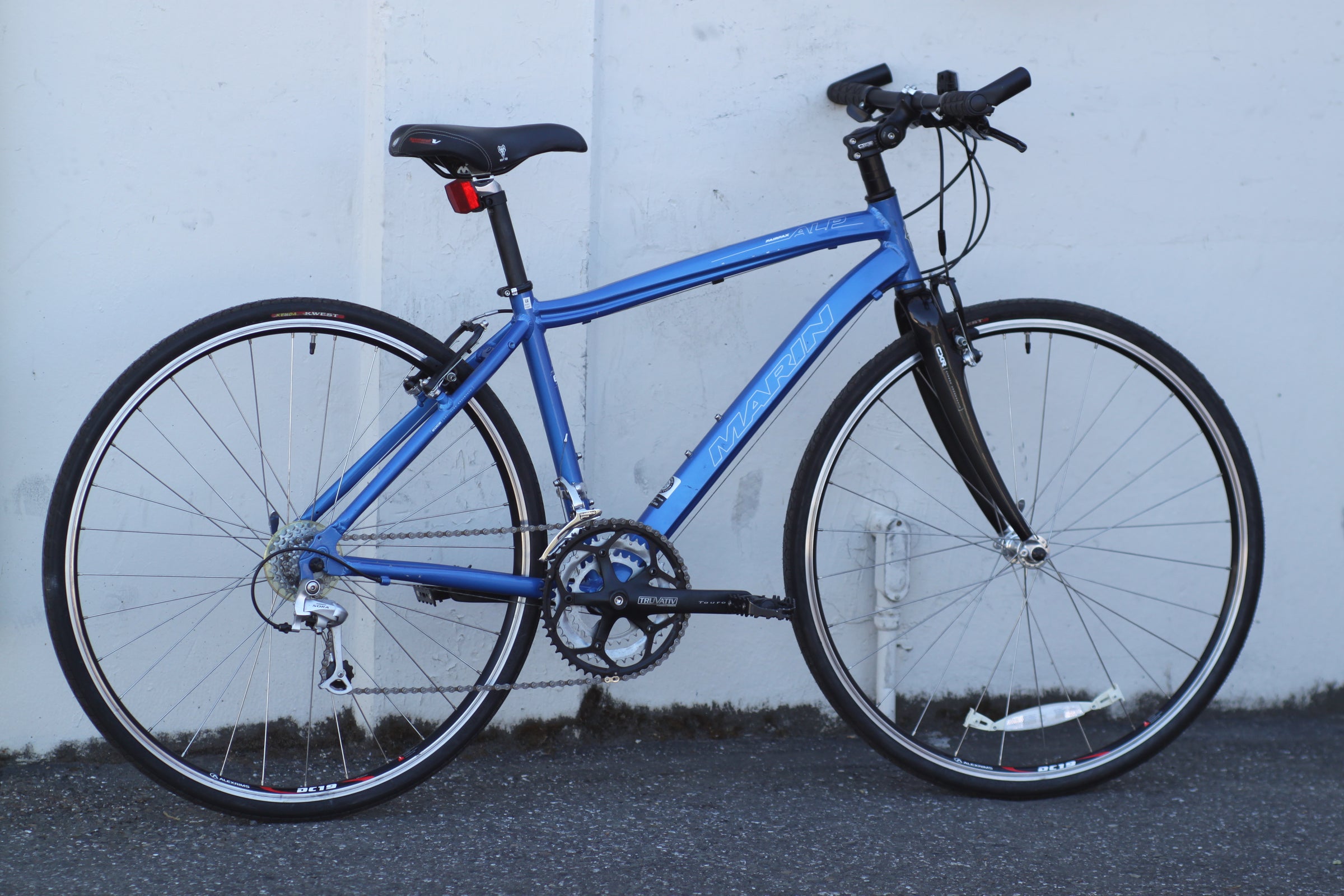 Marin Fairfax ALP Commuter Hybrid with Carbon Fork blue - FWJD