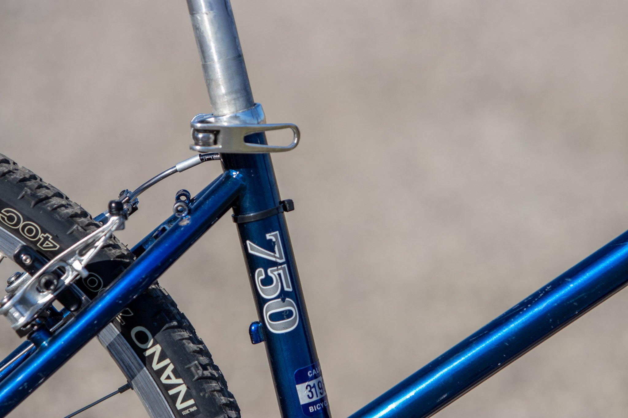 Trek 750 Multitrack Gravel Cruiser Step Thru Drop Bar Bike Blue