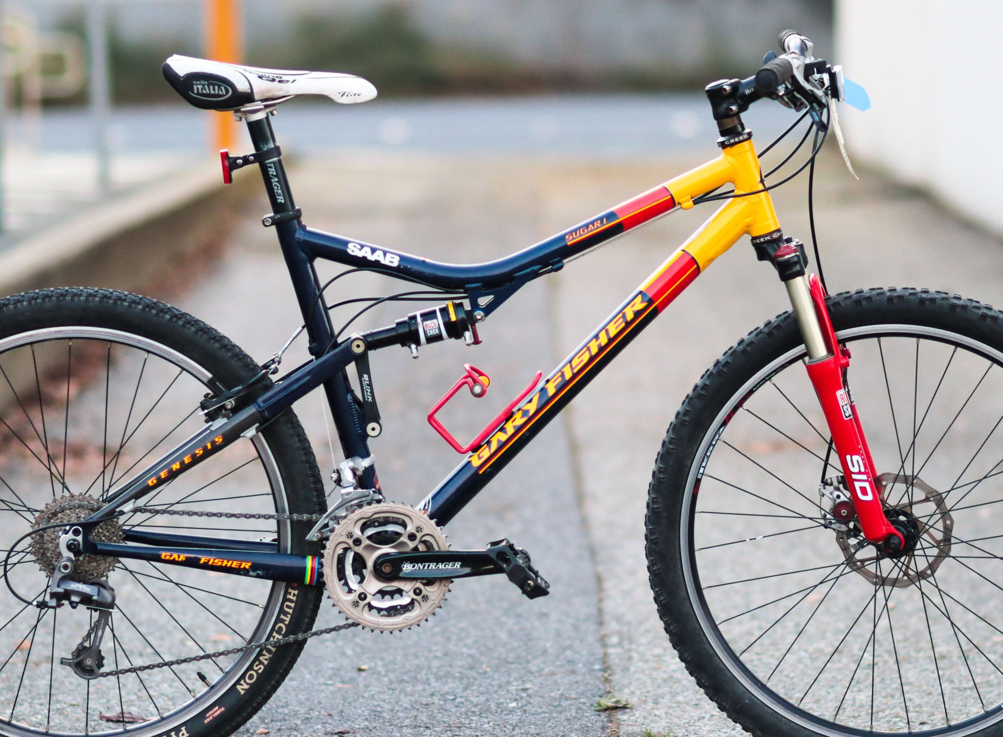 Gary Fisher Sugar 1 Mountain Bike Handmade in the USA Yellow