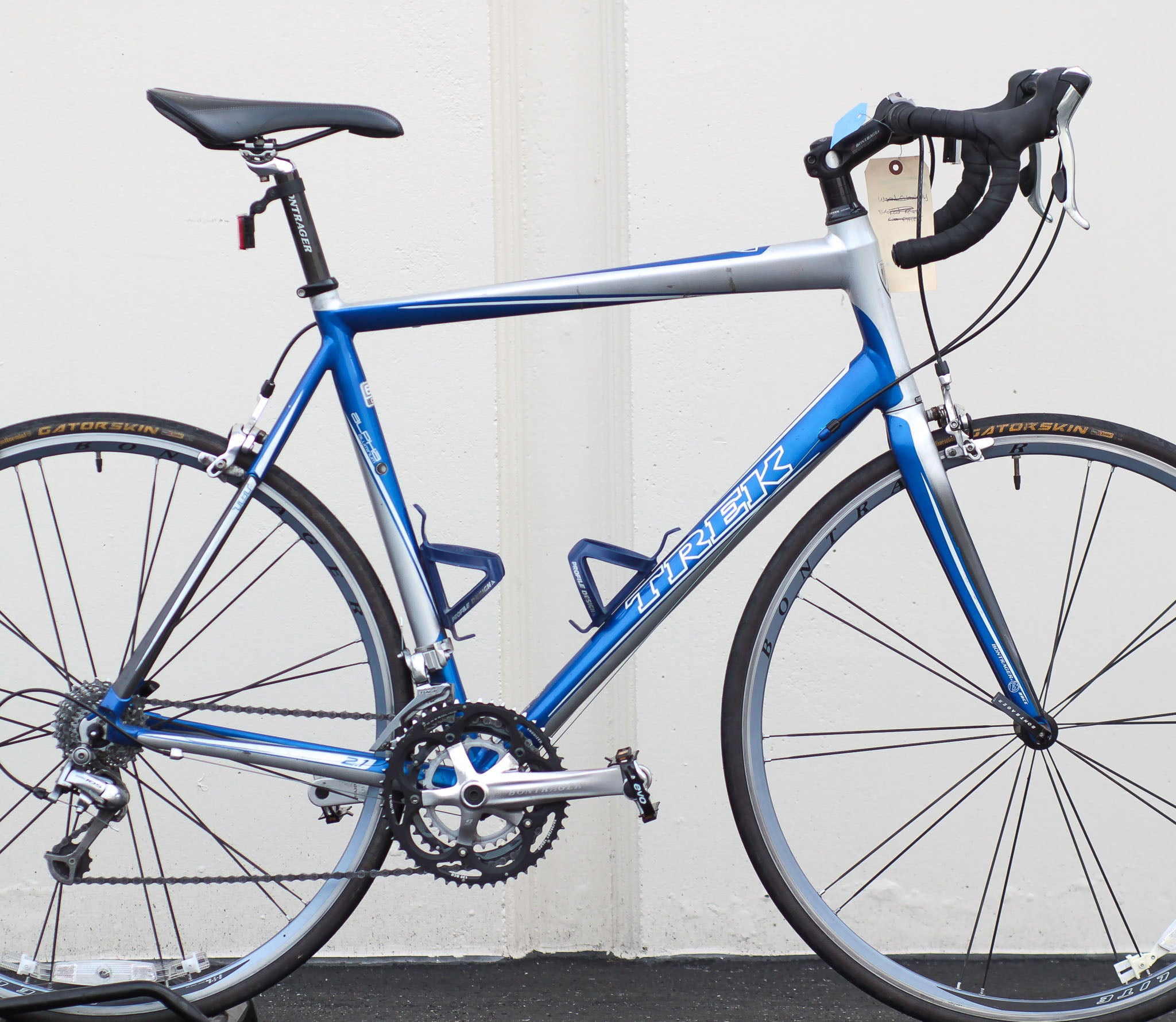 Trek 2.1 Alpha Aluminum Road Bike with Carbon Fork and Carbon