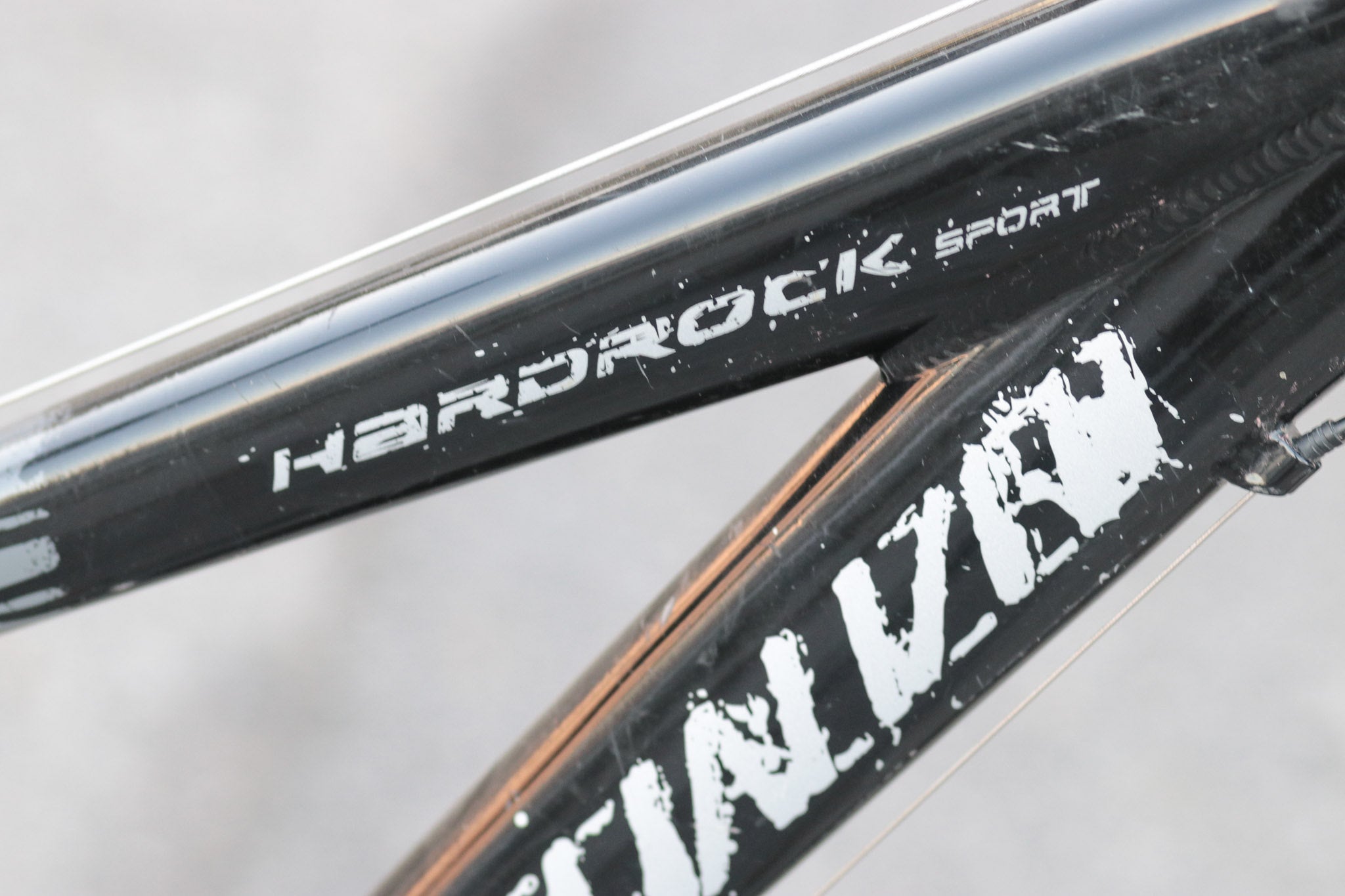 Specialized Hardrock MTBフレーム シルバー Specialized Hardrock 1992 - YouTube