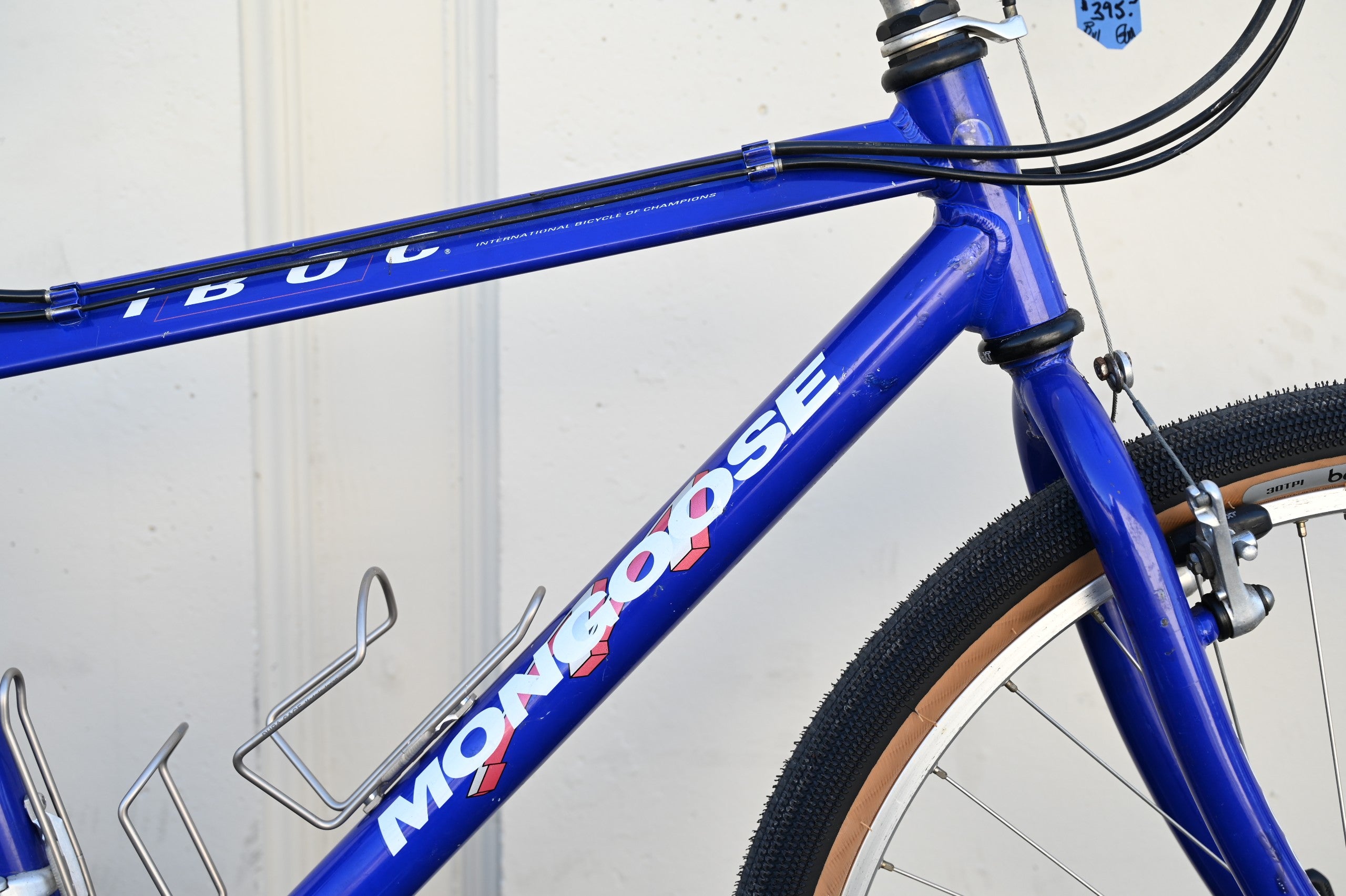 Mongoose IBOC Pro Vintage Looptail MTB with New Tires & Saddle