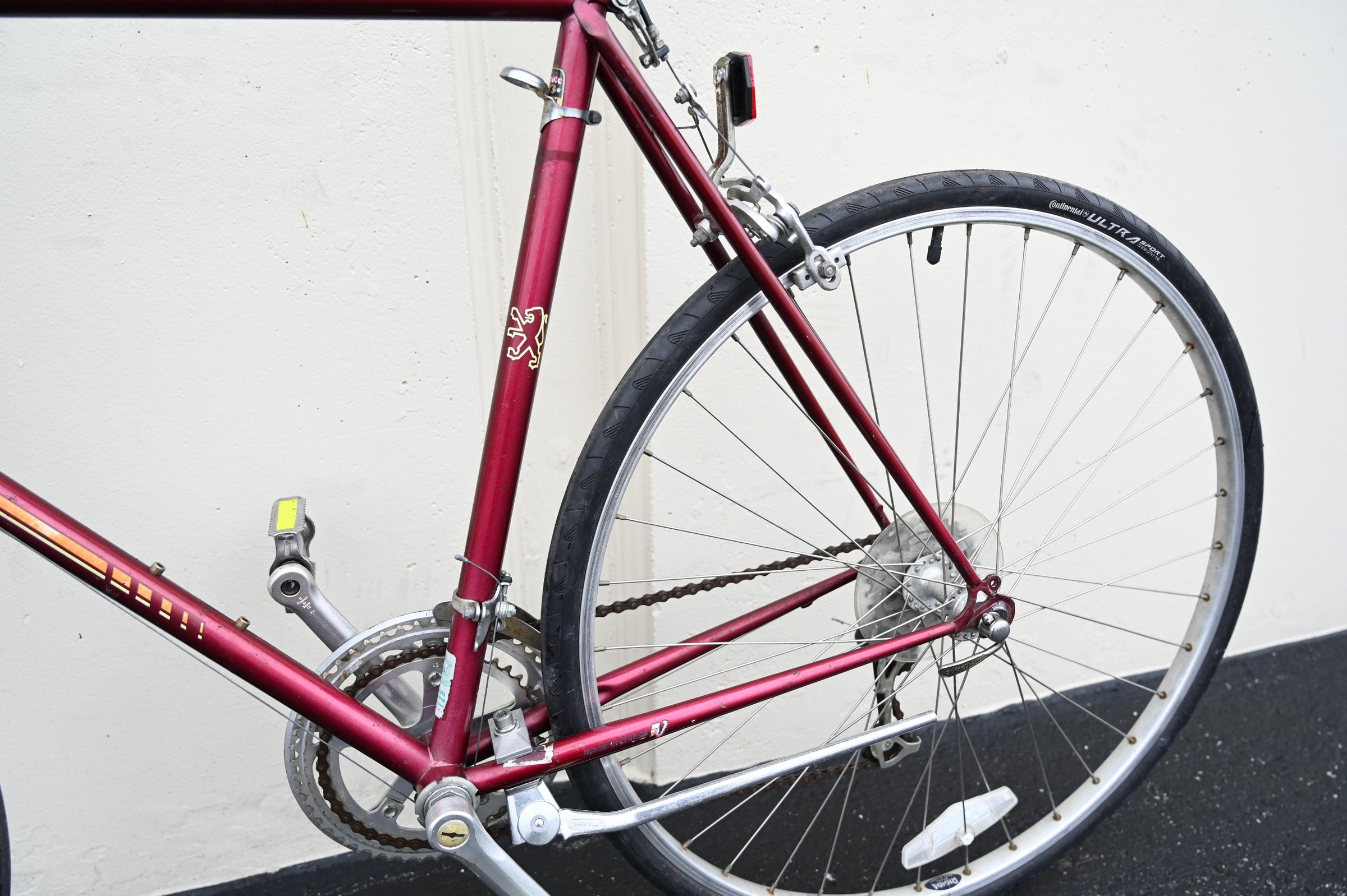 Peugeot Carbolite 103 Steel Vintage Road Bike - New Cables