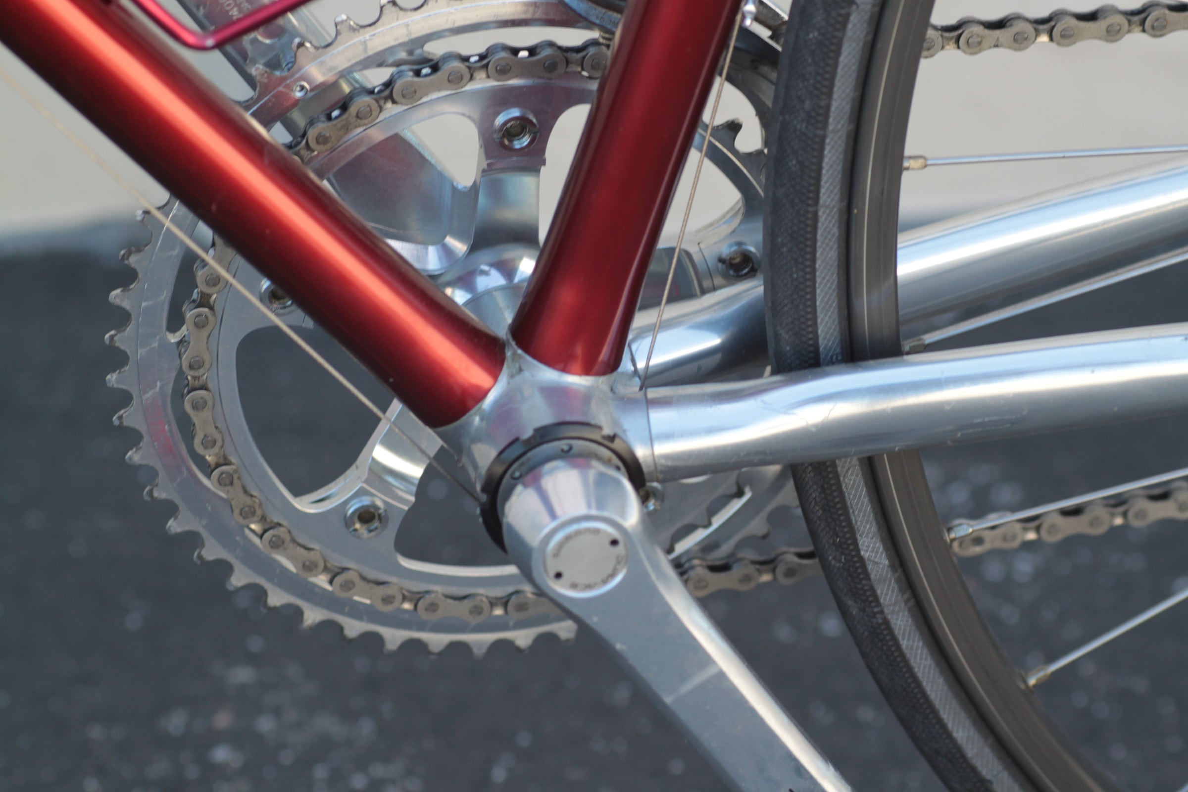 Vitus Dural 979 Vintage Aluminum Road Bike with Full Dura-Ace red