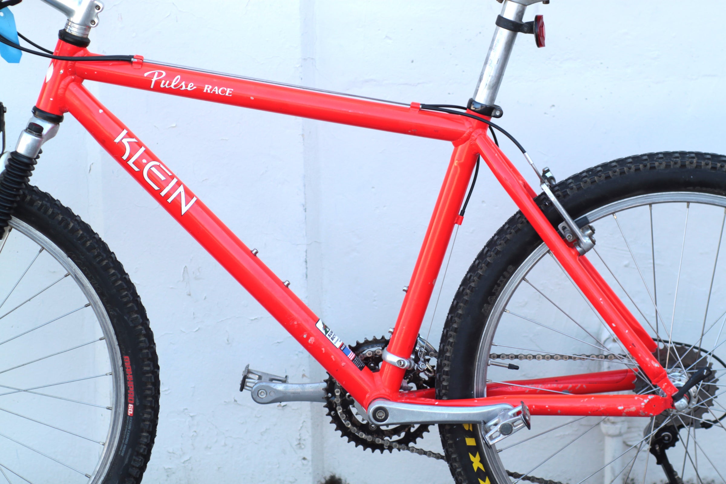 Klein Pulse Race Vintage Hardtail MTB with V-brakes and RockShox