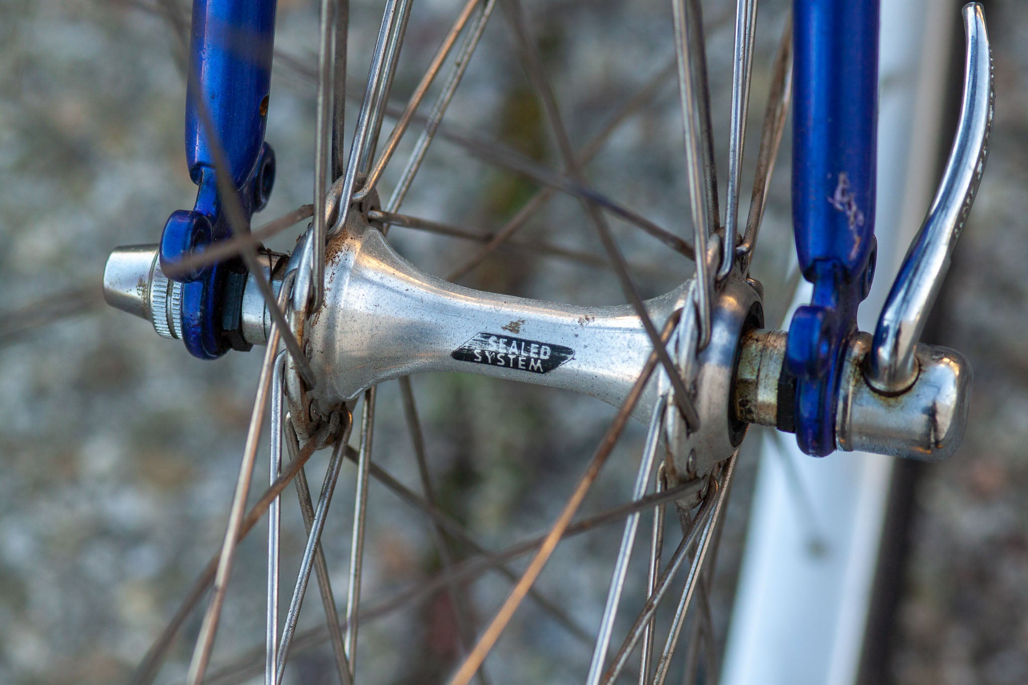 Miyata 615 GT Blue Touring Bike, like 610/1000, Triple Butted