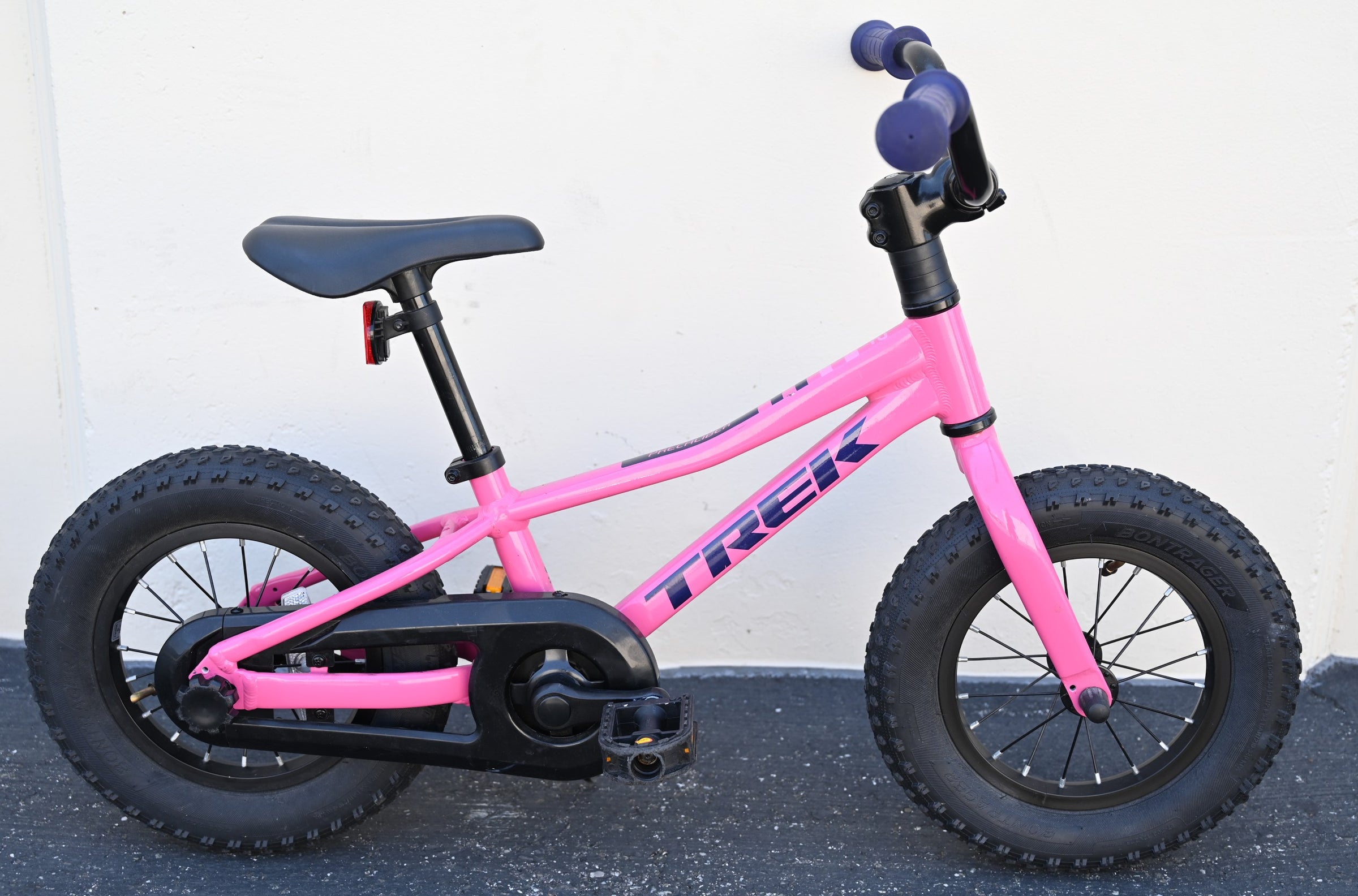Trek Precaliber 12 Coaster Girl's Bike with 12 Wheels, Wide Tires