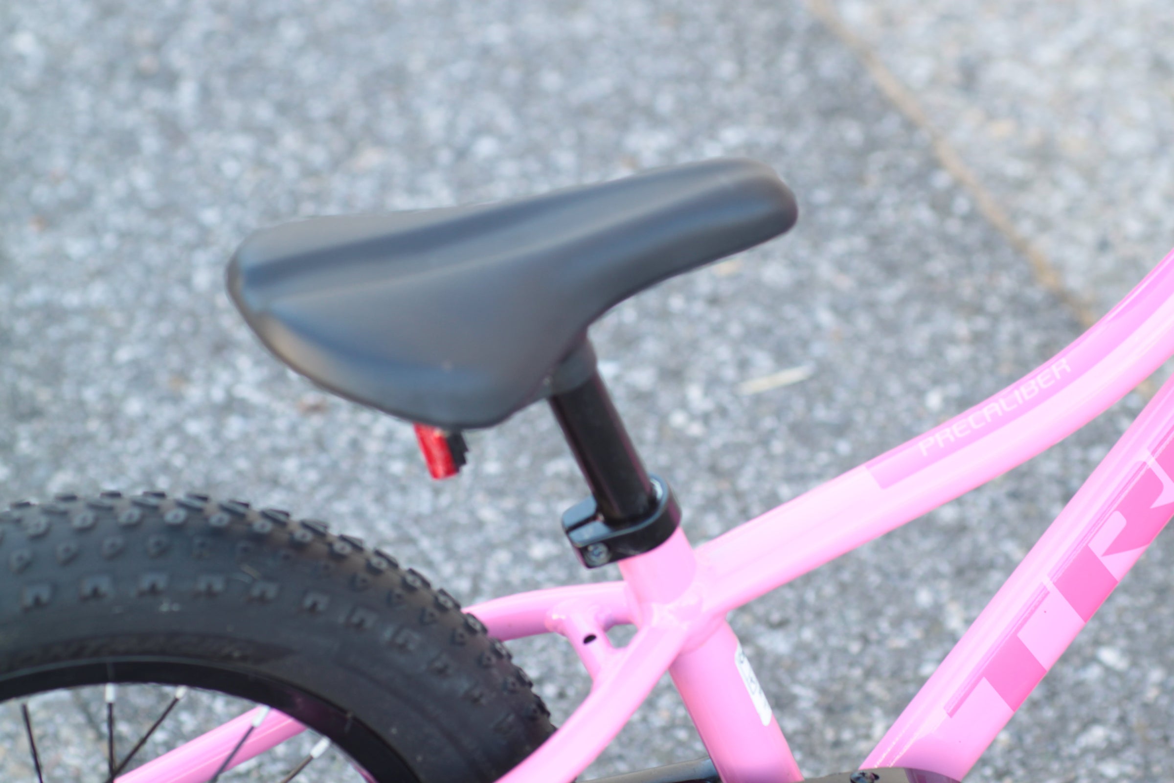 Trek Precaliber 16 Kid's Bike with 16” Wheels, Wide Tires pink