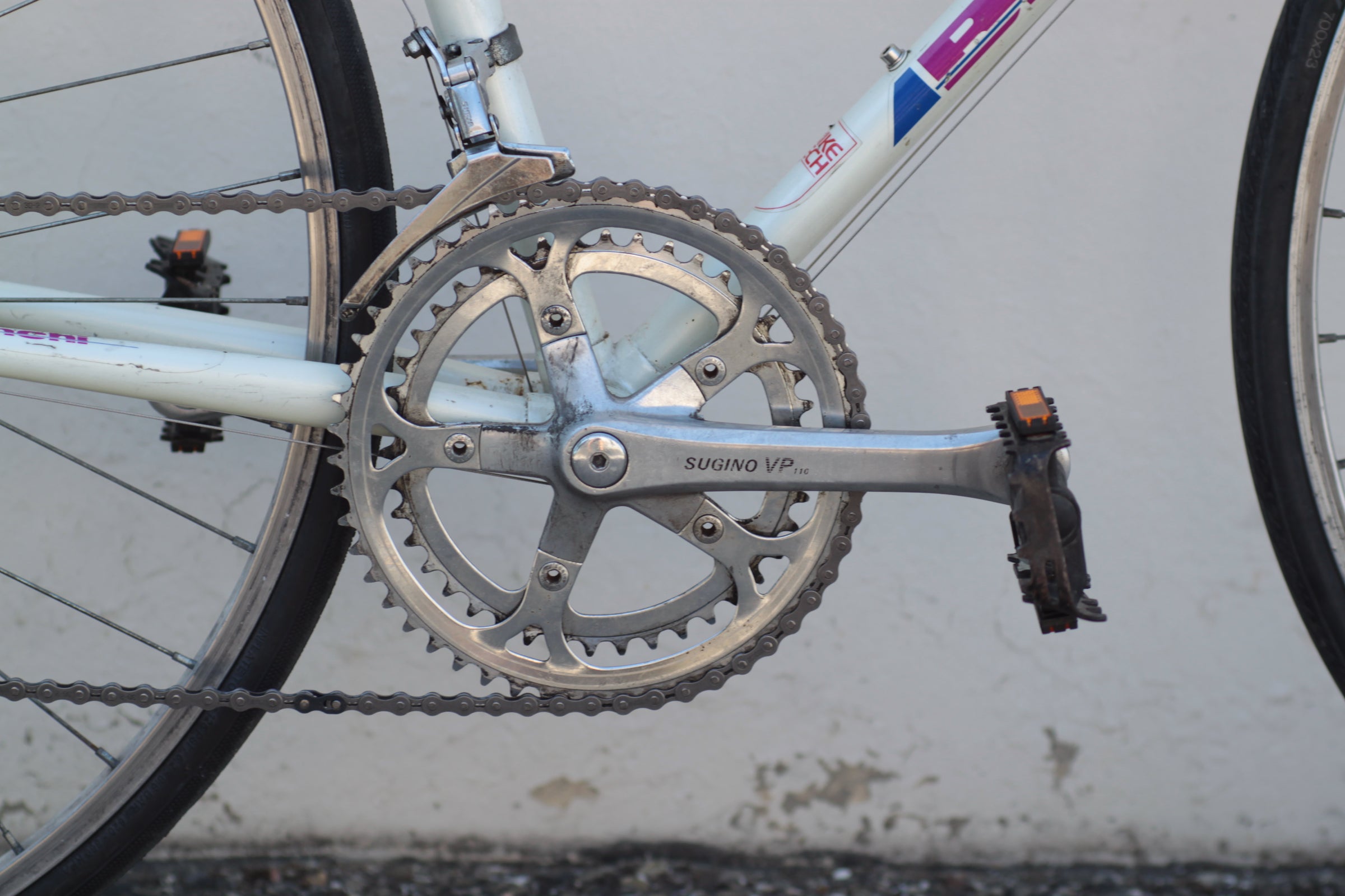 Bianchi Strada LX Vintage Steel Road Bike with Suntour SM