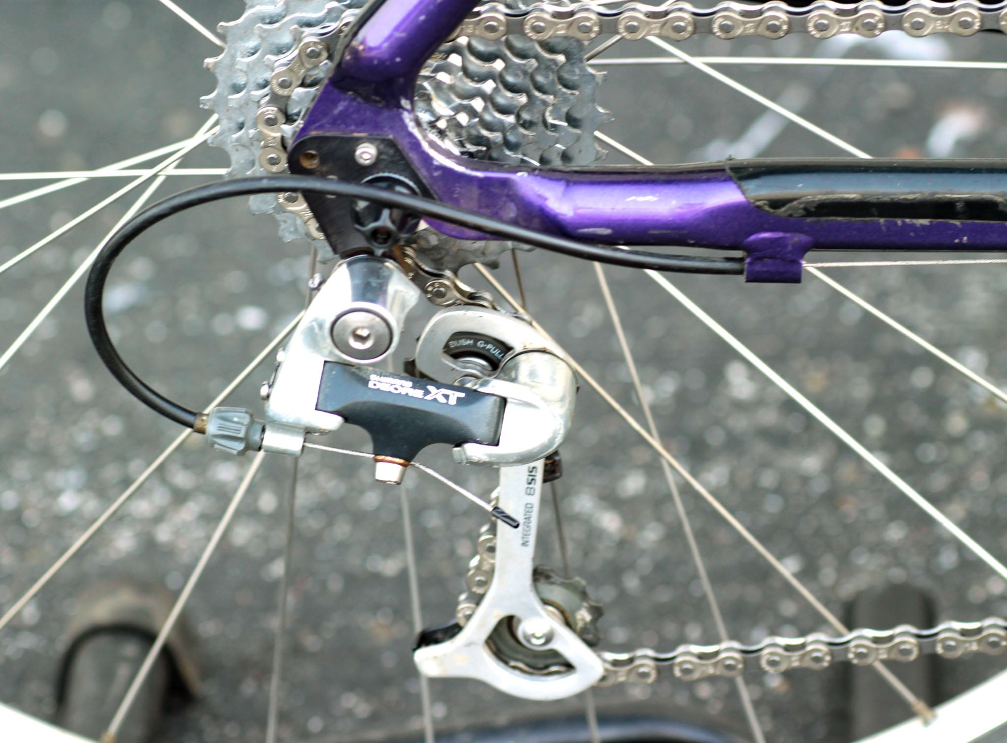 Cannondale F700 Hardtail Mountain Bike - Made in USA purple - SPOY 