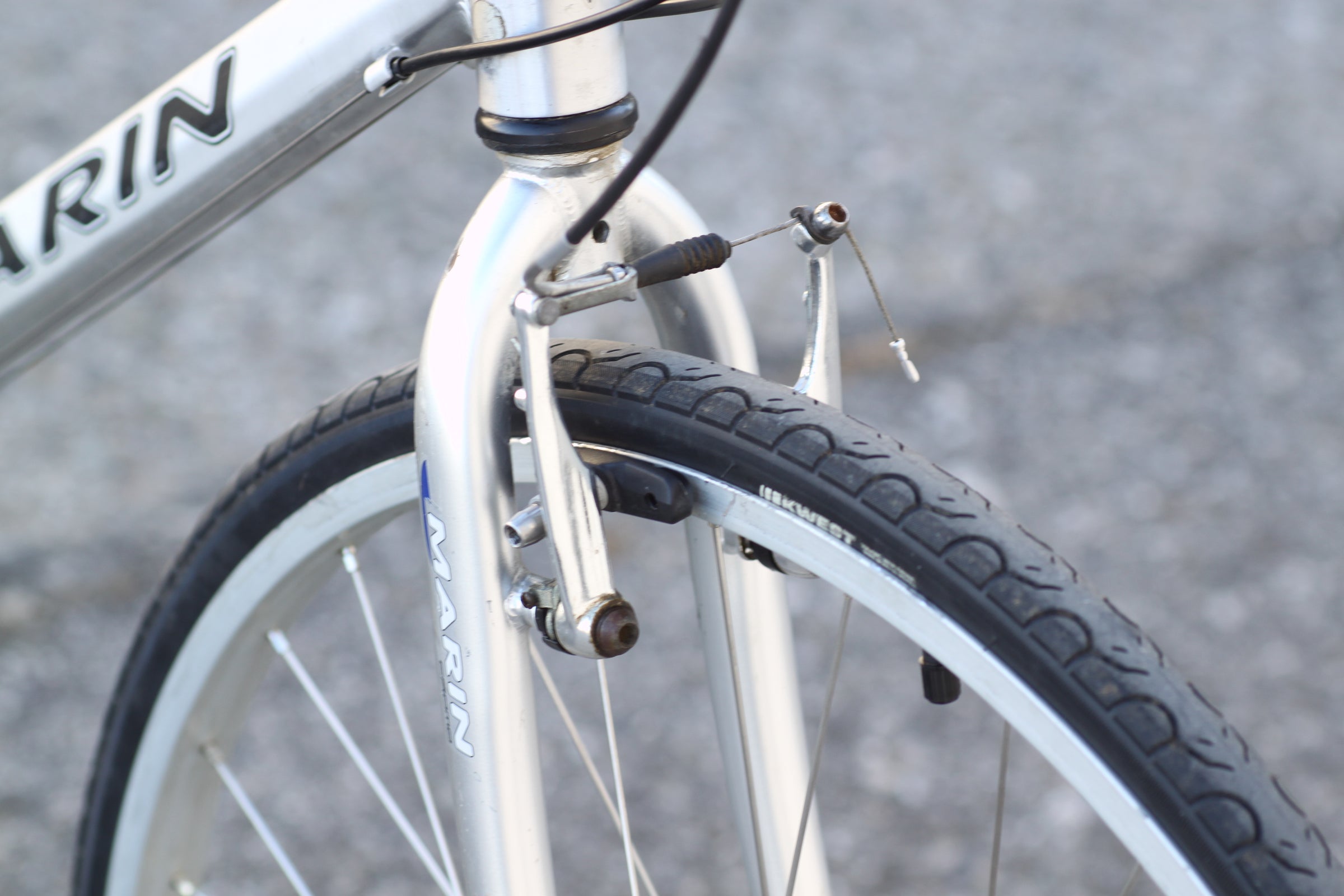 Marin Larkspur Commuter Hybrid Bike with Rear Rack 17.5