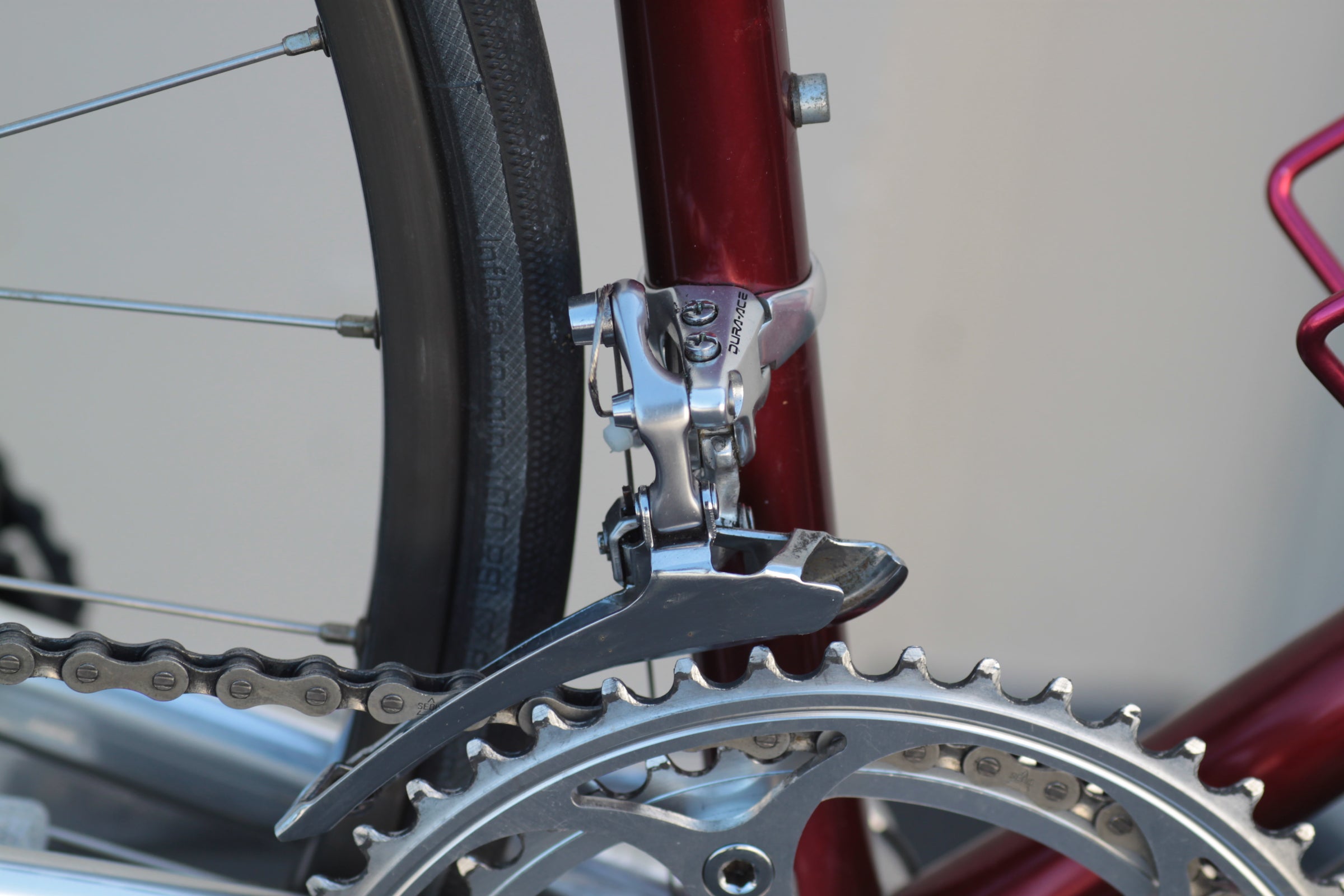 Vitus Dural 979 Vintage Aluminum Road Bike with Full Dura-Ace red
