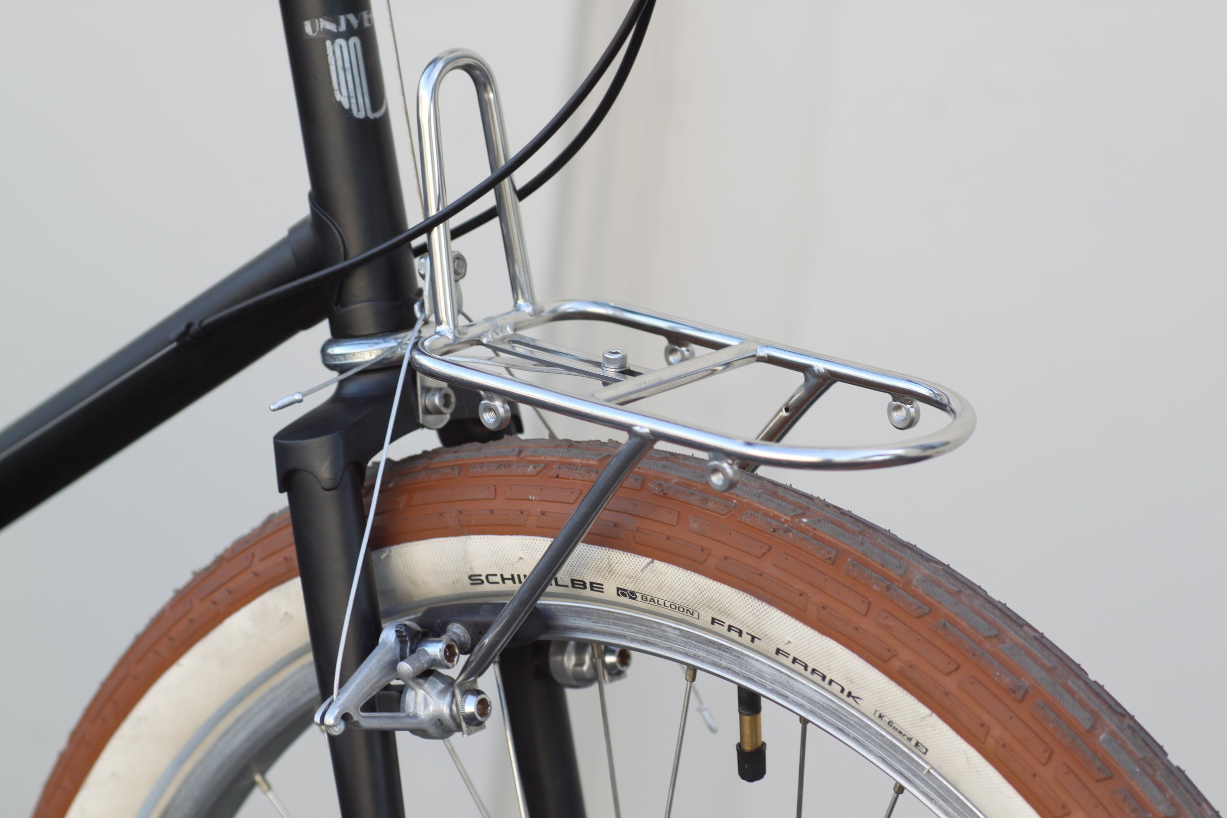 Univega Alpina Pro CTB Vintage MTB / Cruiser with Front Rack gray