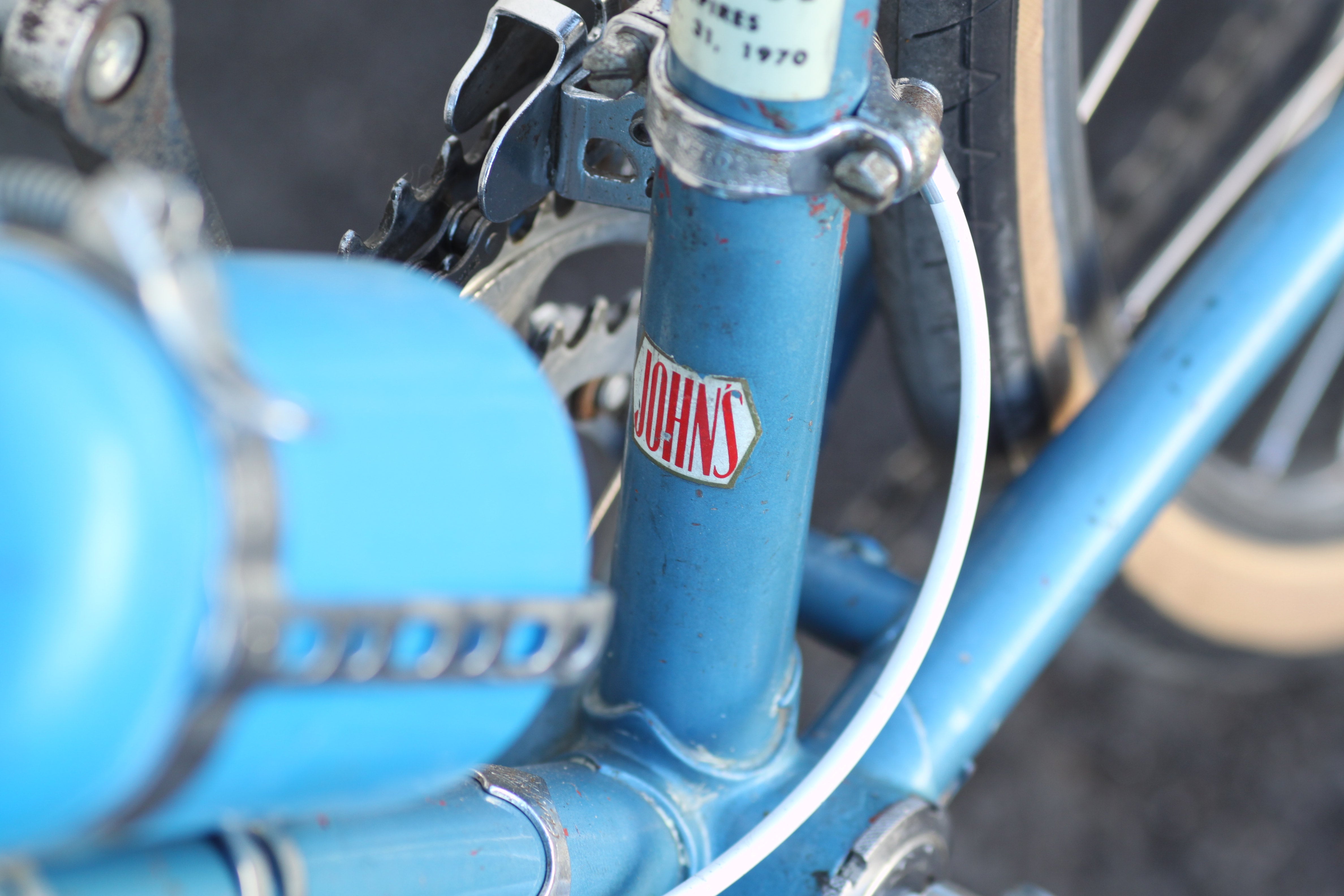 Olmo Vintage Lugged Steel Italian Classic Road Bike blue - BQUW