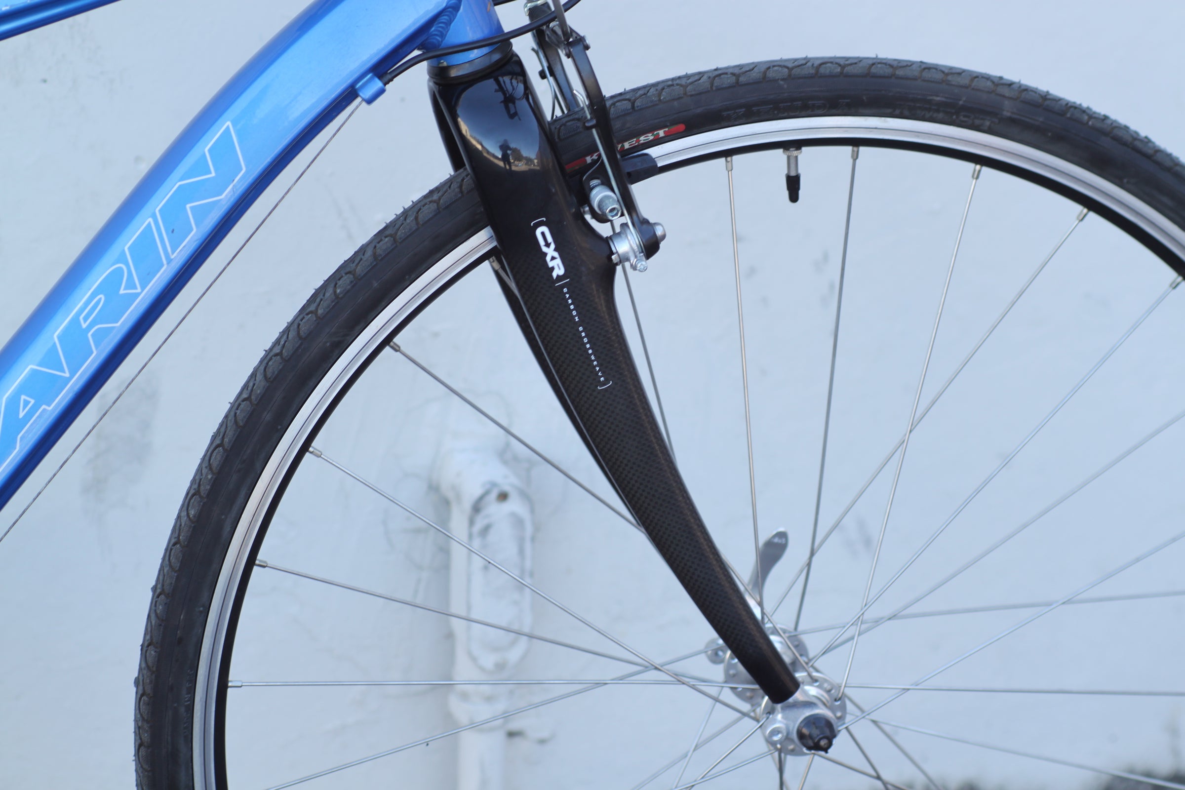 Marin Fairfax ALP Commuter Hybrid with Carbon Fork blue - FWJD