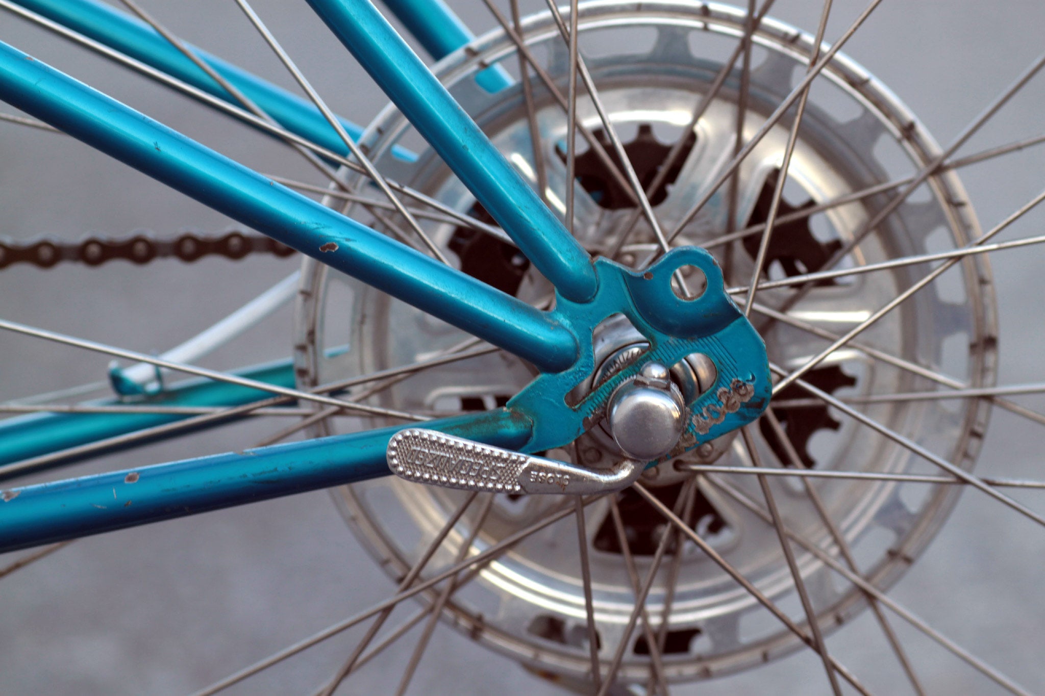 Motobecane Vintage Lugged Steel Mixte - Made in France blue - ROWP