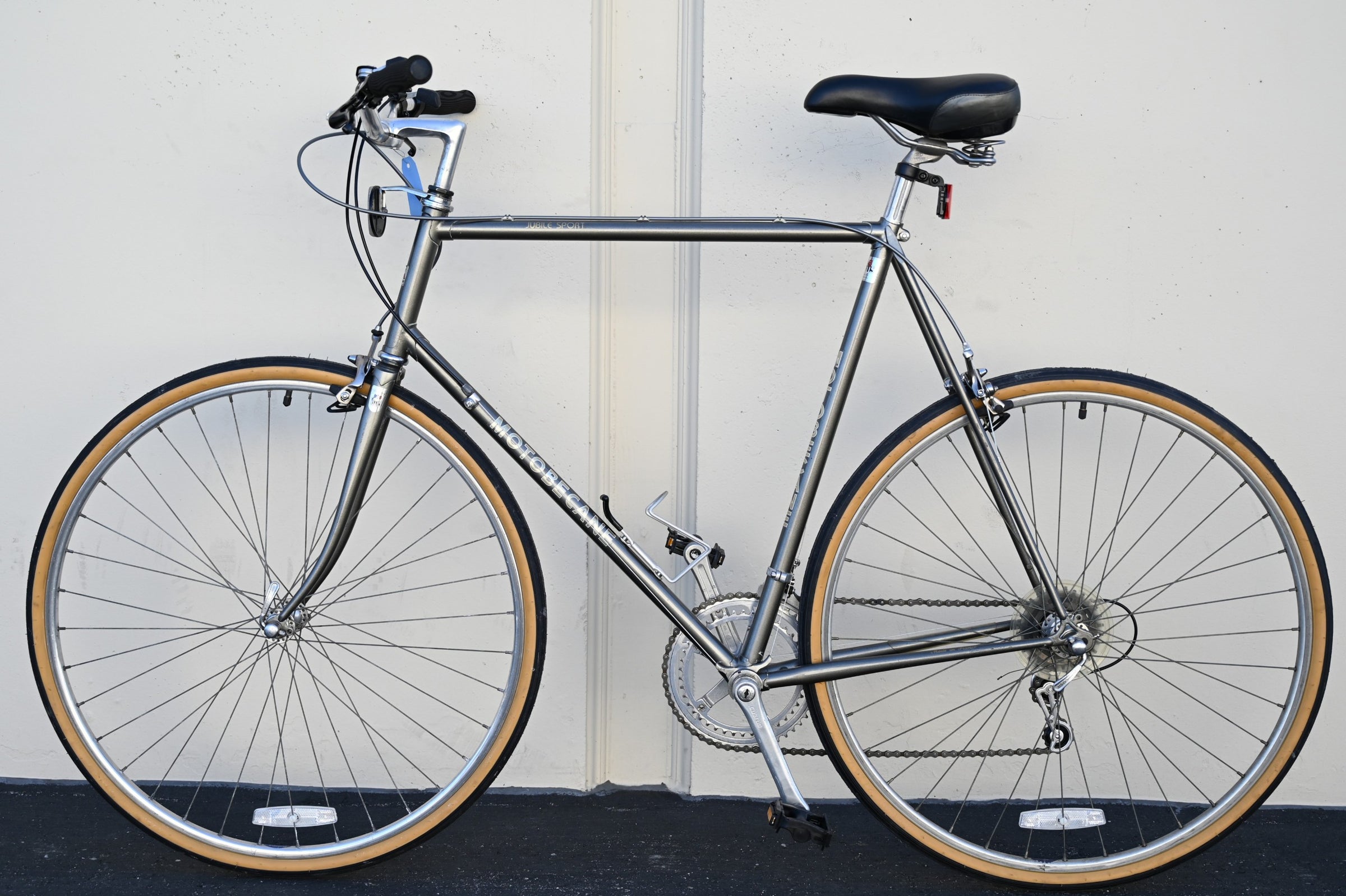 Motobecane Jubile Sport Vintage Lugged Steel Townie Bike with New