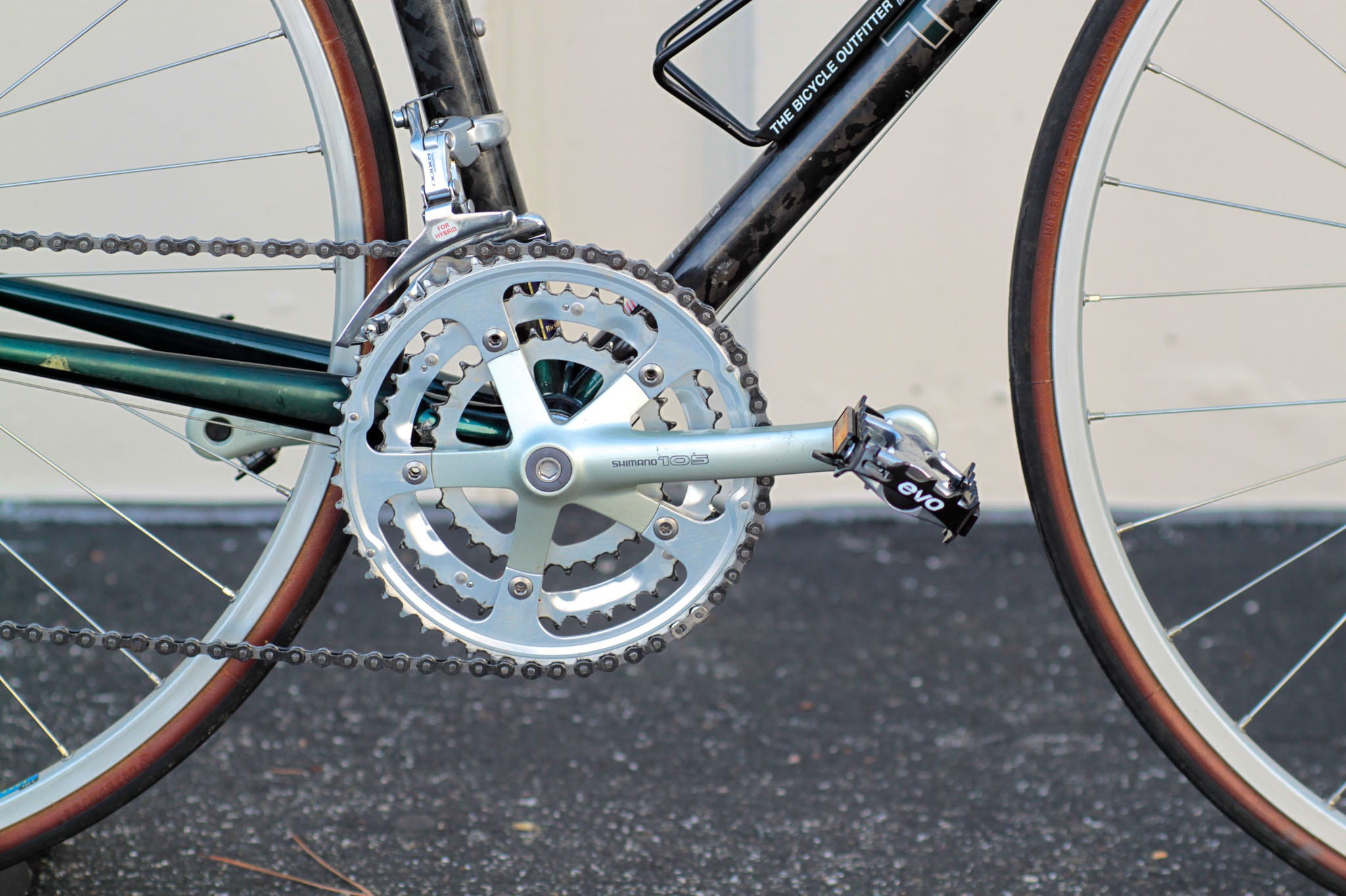 Trek 2120 ZX Carbon/Alloy Road Bike with Shimano 105 Triple green