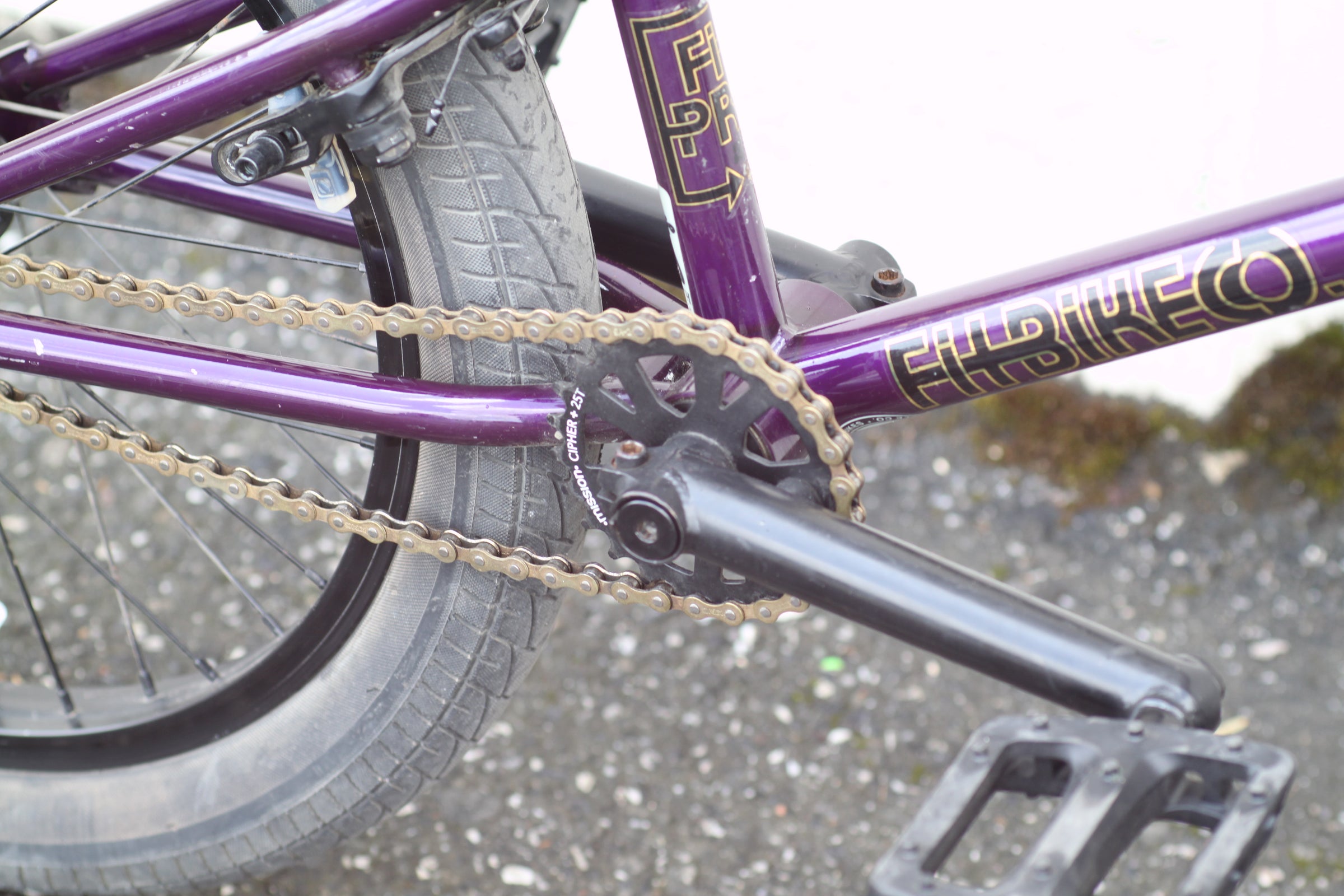 【三重県引き取り限定】FITBIK BMX PRK 20インチ 2019 紫 FitBikeCo PRK 20.25”TT BMX - Park Style BMX 20.25