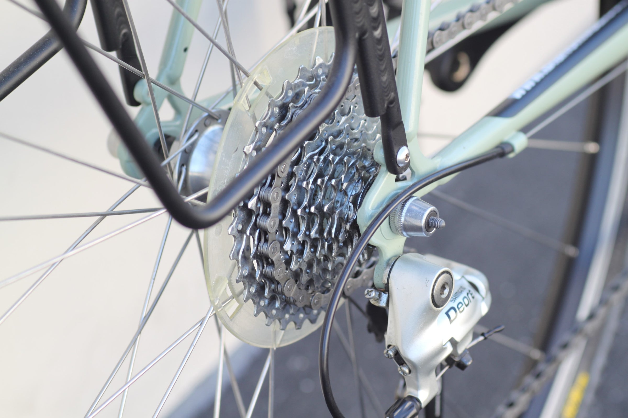Bianchi Volpe Gravel, Touring, Commuter Bike with Rear Rack, Mint