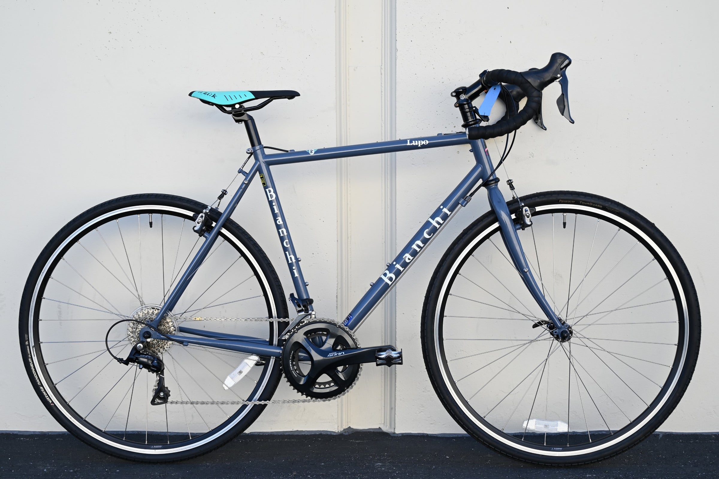 Bianchi Lupo Gravel Bike with Chromo Lite Steel Tubing, Shimano 