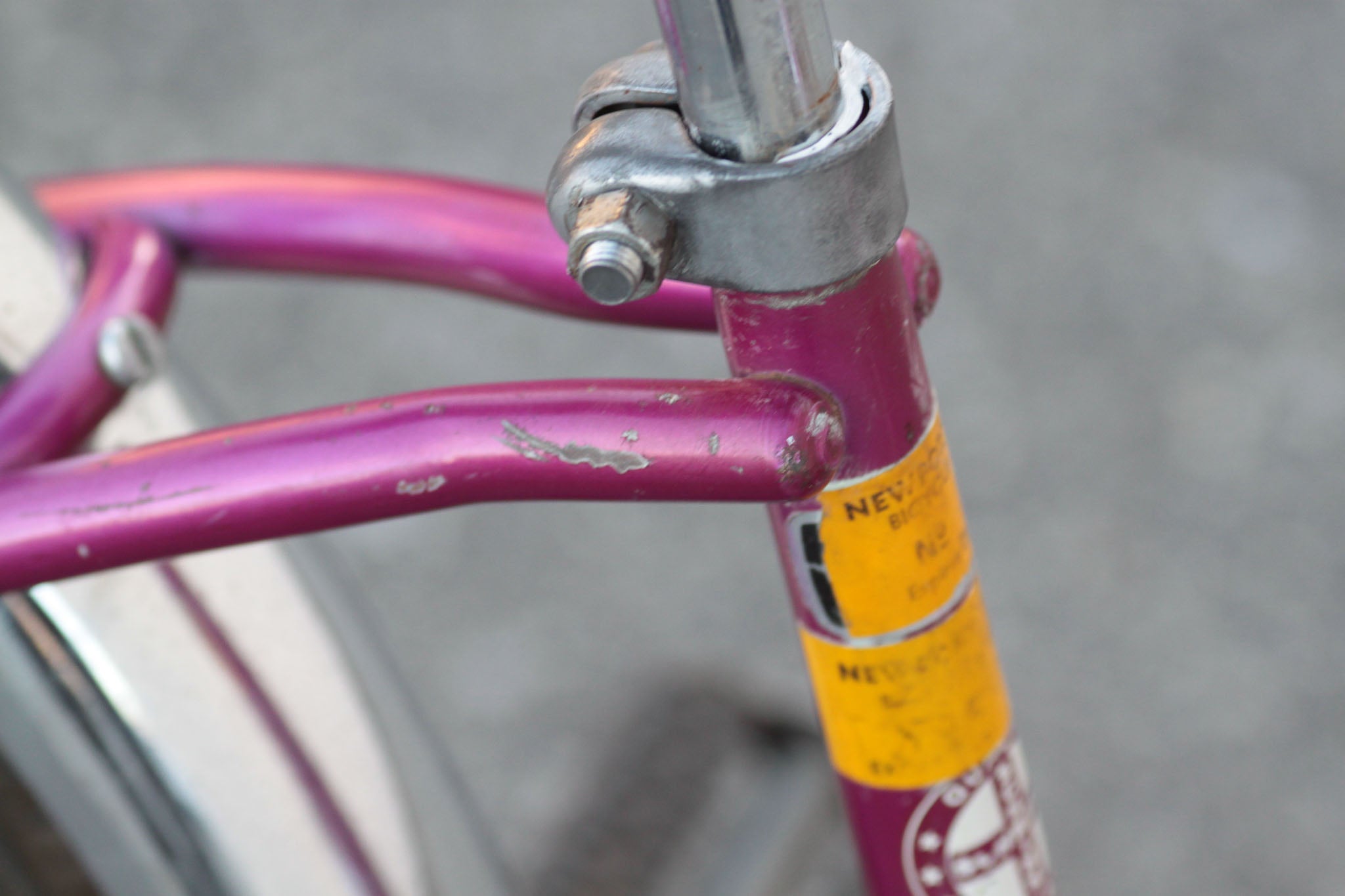 自転車本体 Schwinn Stingray Fair Lady 1970y 1970 Schwinn Fair-Lady Complete Bicycle Violet | eBay