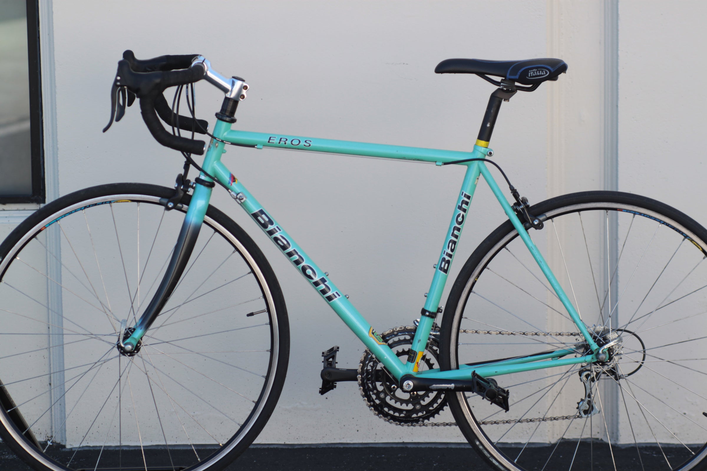 Bianchi Eros Reynolds 631 Steel Road Bike with Carbon Fork