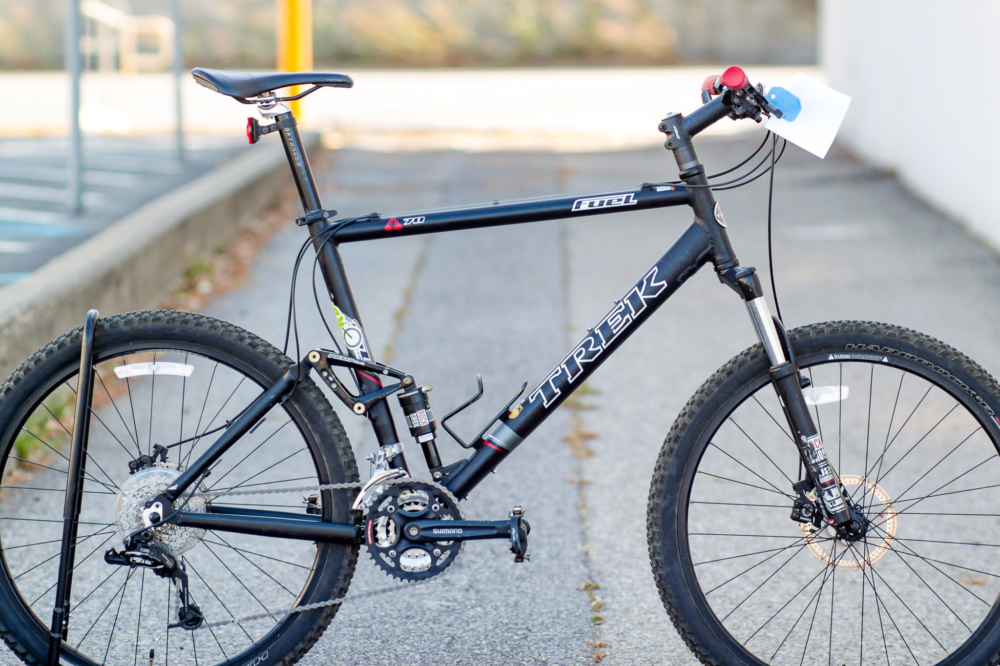 Trek Fuel 70 Full Suspension Mountain Bike with Disc Brakes black