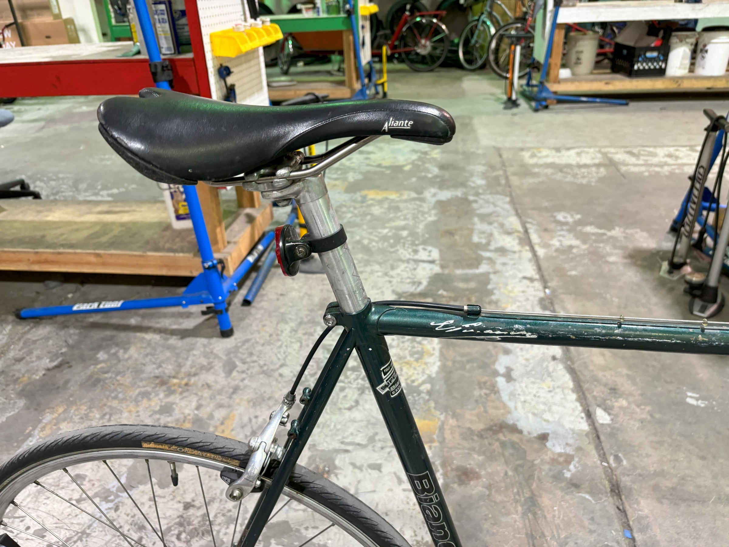 Bianchi Eros Vintage Dedacciai Steel Road Bike with Campy Mirage