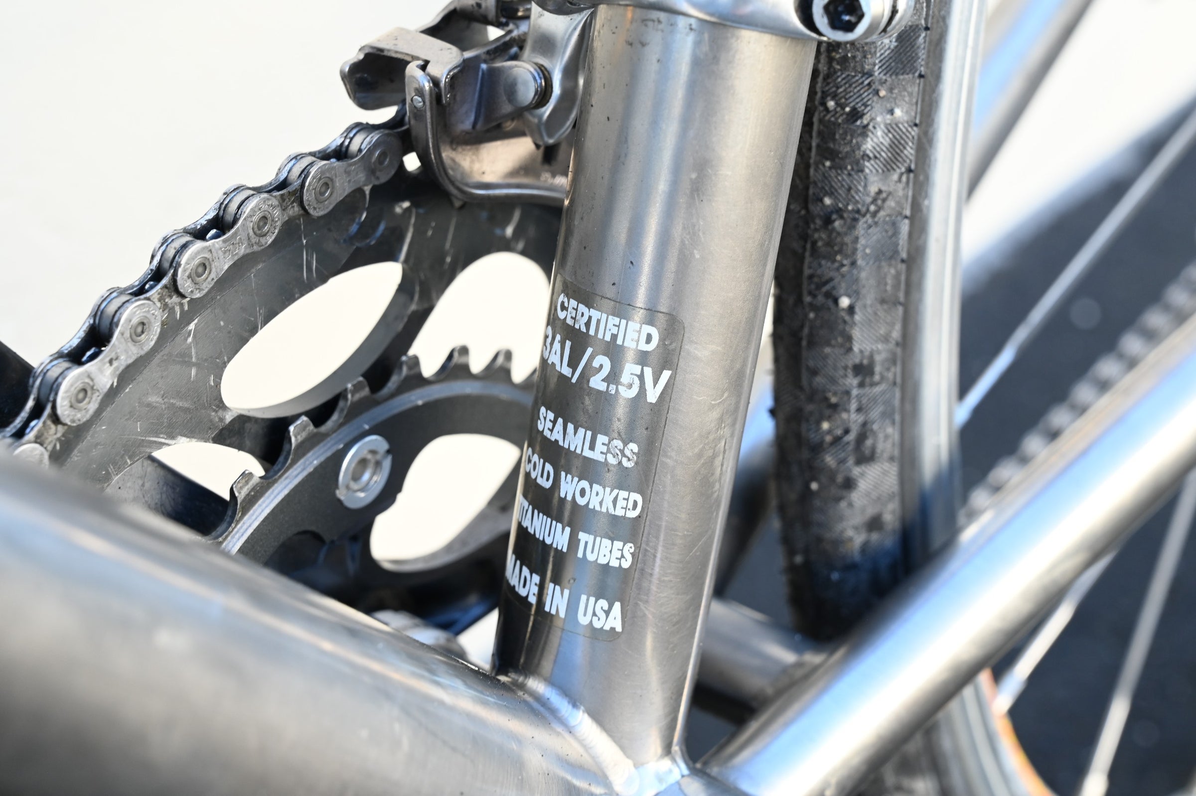 Sampson Silverton Titanium Road Bike with Dura-Ace/Ultegra 2x9