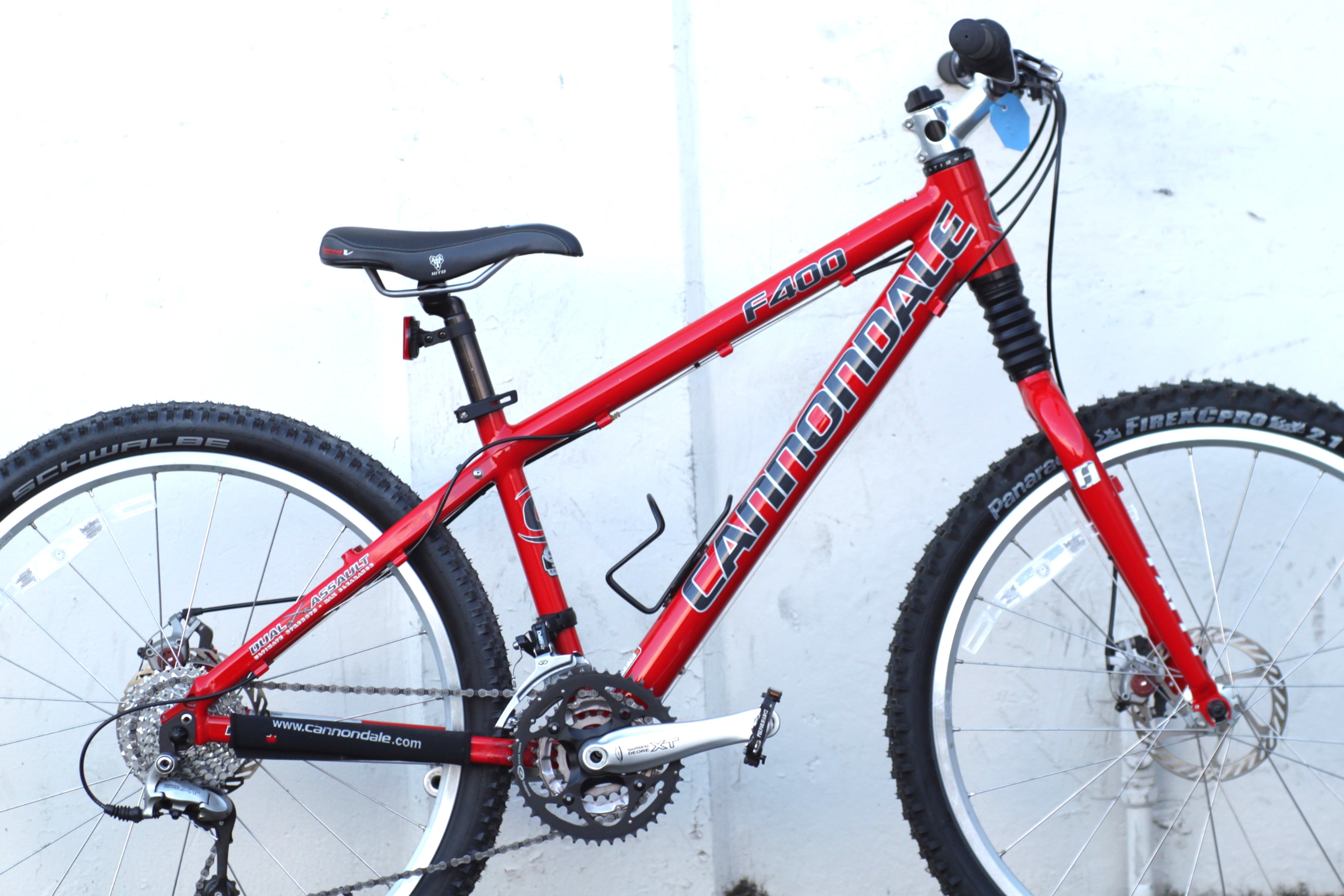 キャノンデール MTB F400 キャノンデール（CANNONDALE）F400 MTBを軽量化! | バイシクルINFO