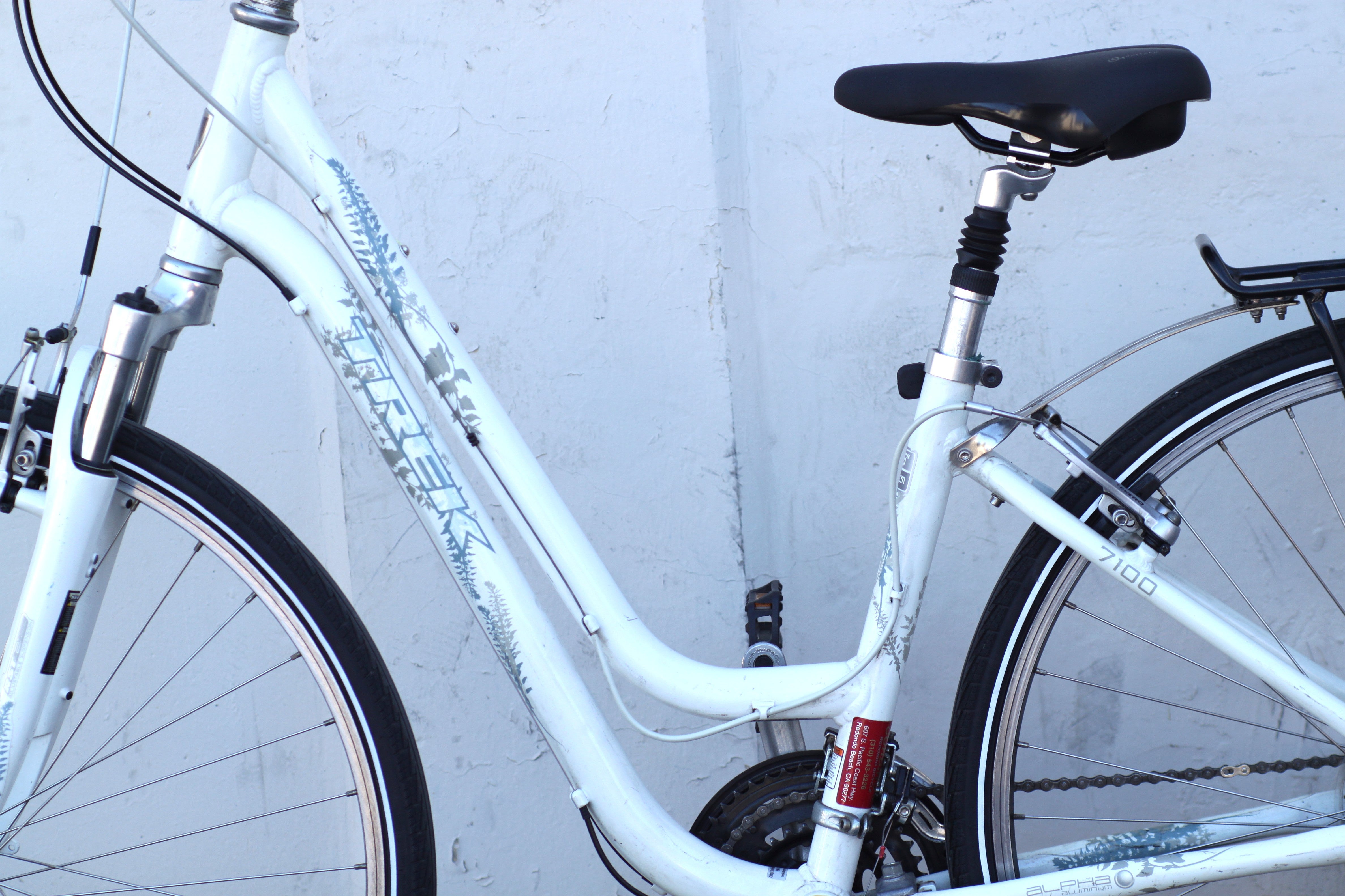 Trek 7100 WSD Step Thru Women's Hybrid with Rear Rack 16