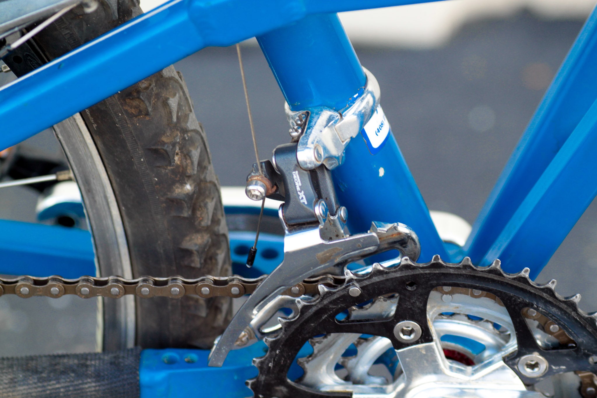 Ibis Szazbo Vintage Full Suspension Mountain Bike blue