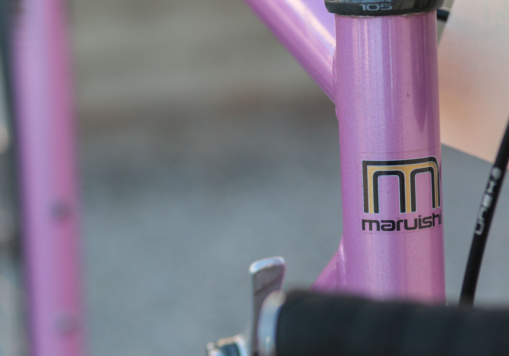 Maruishi Alu-Tech Vintage Aluminum Road Bike - Made in Japan