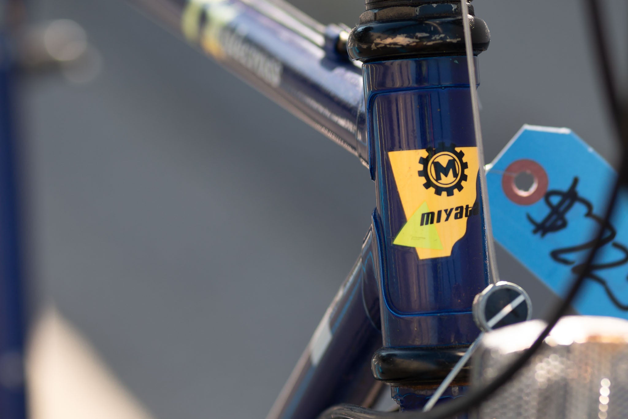 Miyata Triple Cross Steel Hybrid / Gravel Bike / Cross Bike Indigo